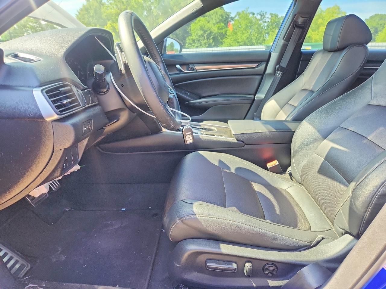 2019 Honda Accord Sport Blue vin: 1HGCV1F37KA101038