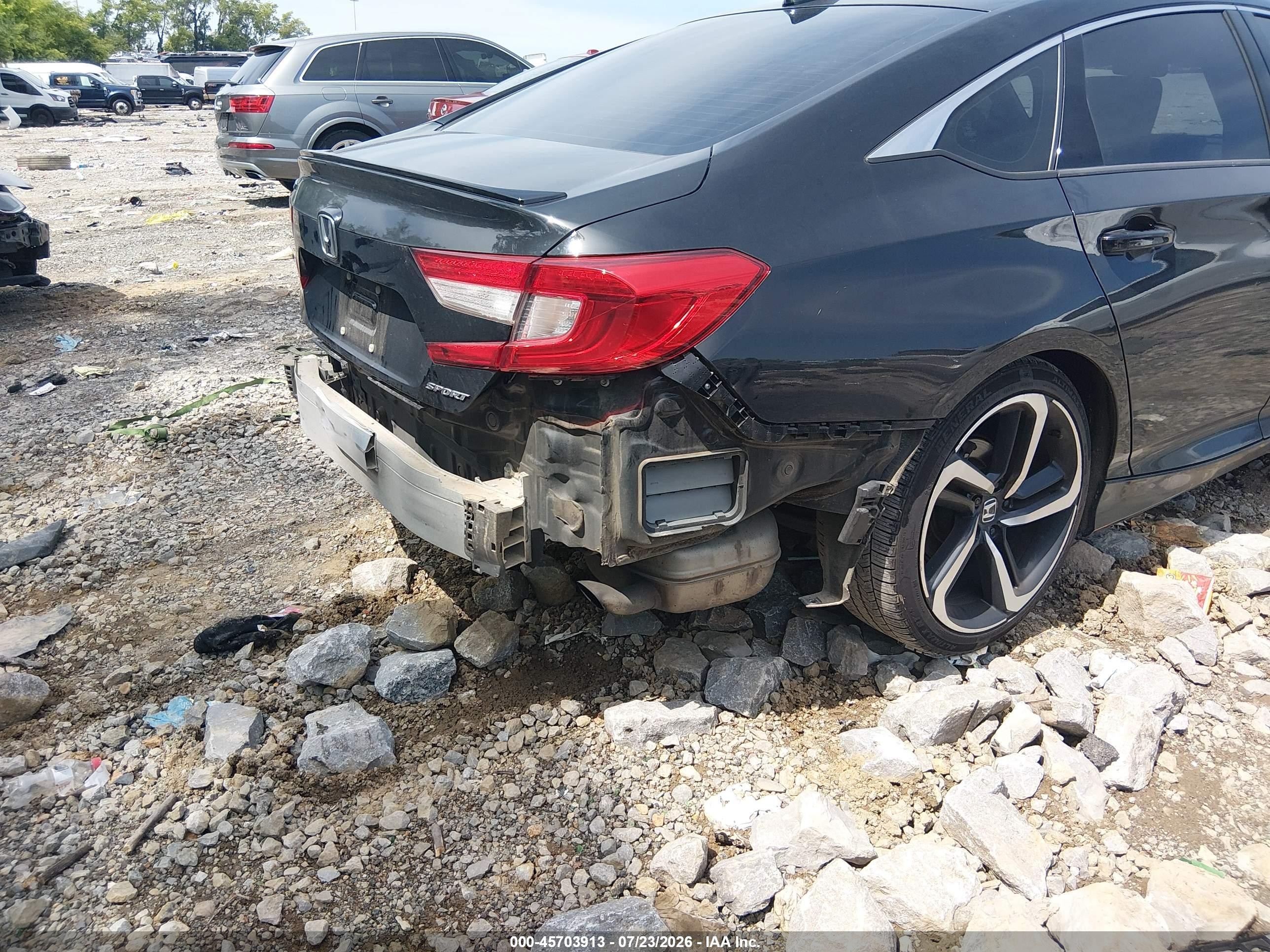 2019 Honda Accord Sport Black vin: 1HGCV1F37KA149798