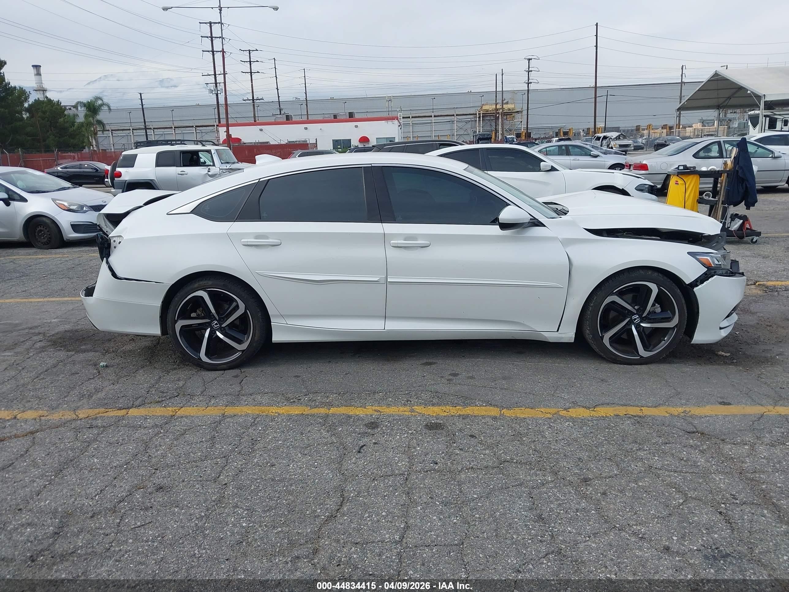 2020 Honda Accord Sport White vin: 1HGCV1F37LA130833