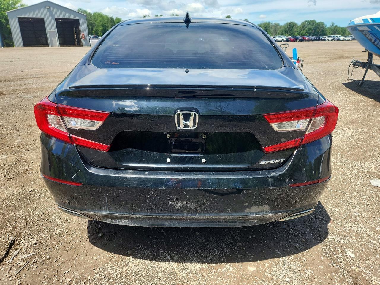2020 Honda Accord Sport Black vin: 1HGCV1F37LA803443