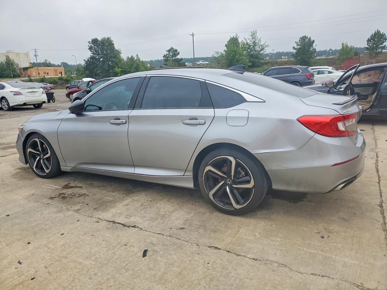 2021 Honda Accord Sport Серебряный vin: 1HGCV1F37MA106596