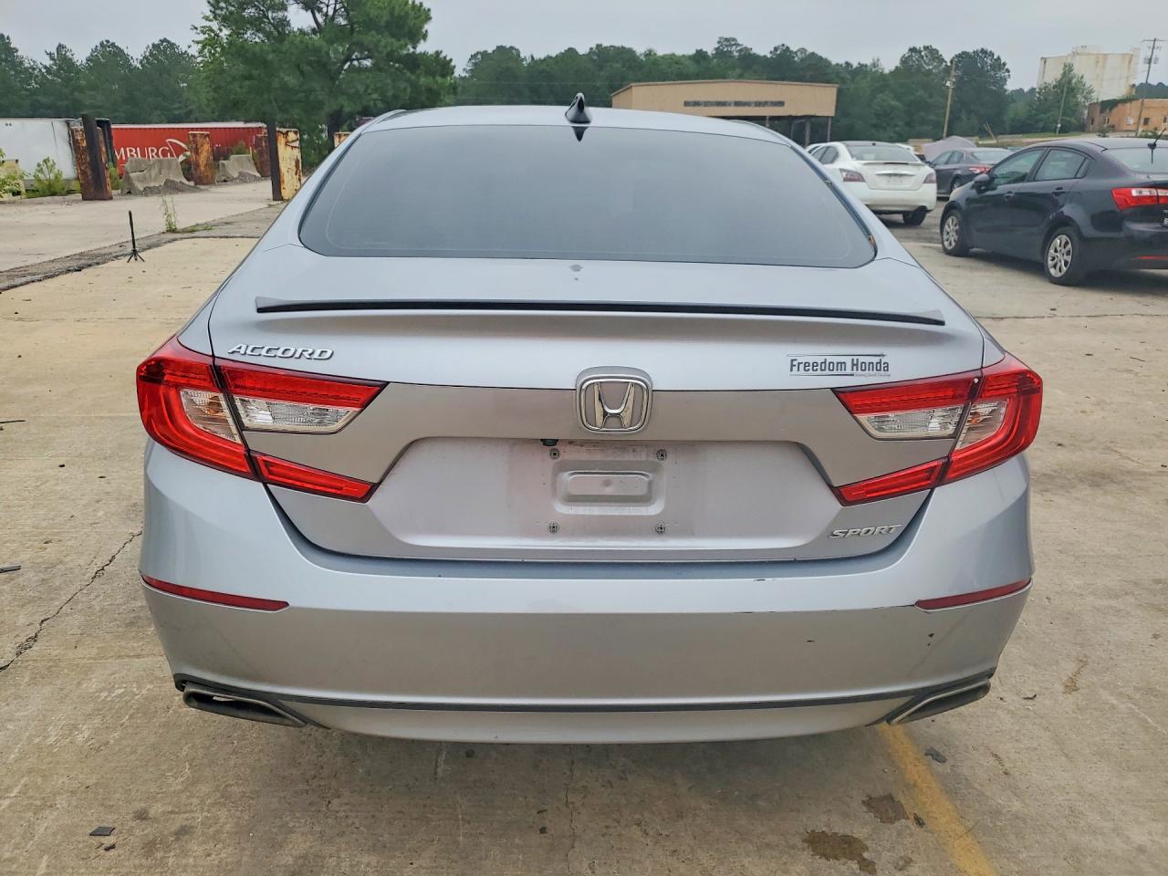 2021 Honda Accord Sport Серебряный vin: 1HGCV1F37MA106596