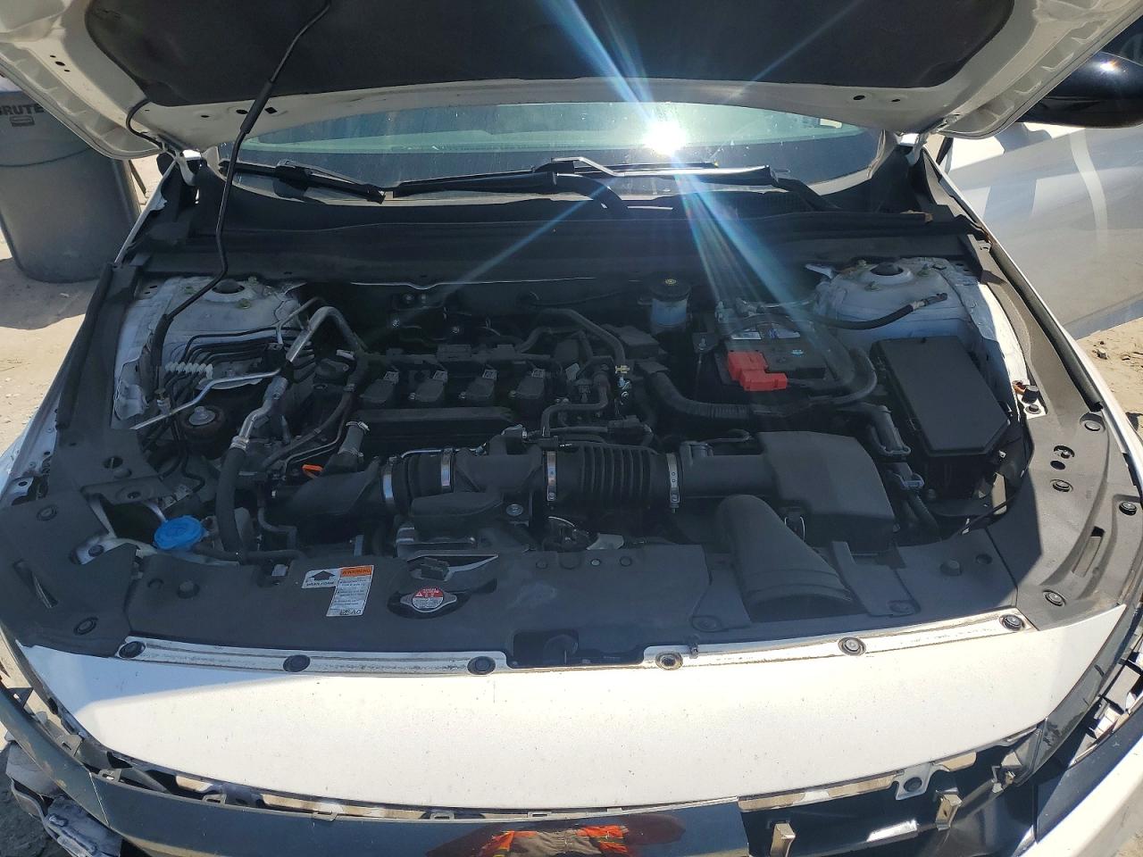2021 Honda Accord Sport White vin: 1HGCV1F37MA107148