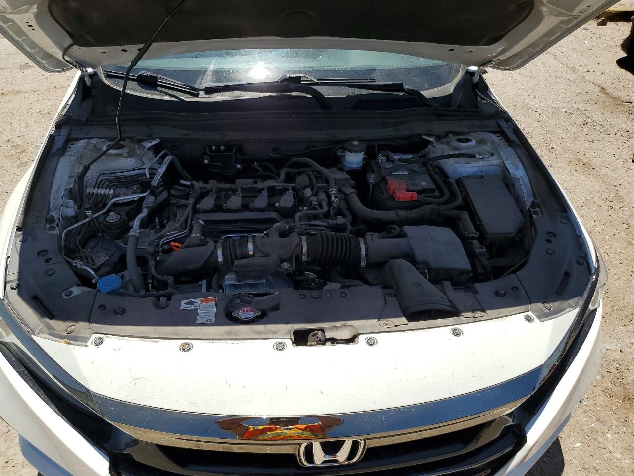 2022 Honda Accord Sport White vin: 1HGCV1F37NA048412