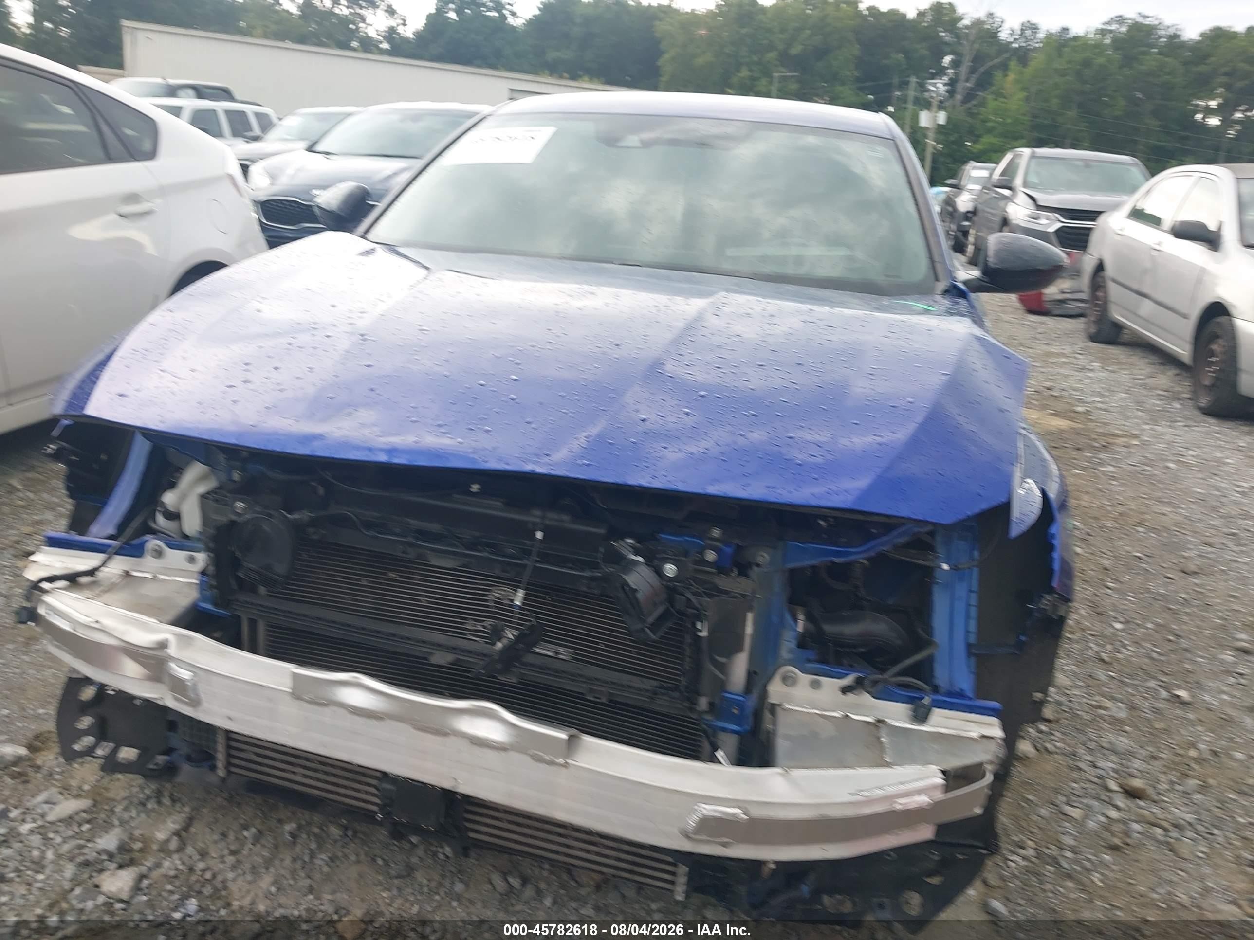 2022 Honda Accord Sport Blue vin: 1HGCV1F37NA089848