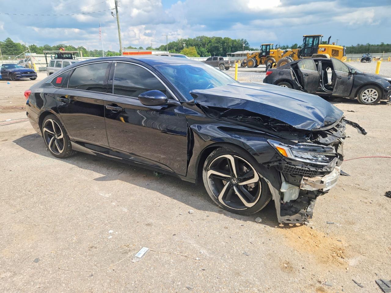 2022 Honda Accord Sport Black vin: 1HGCV1F37NA109662