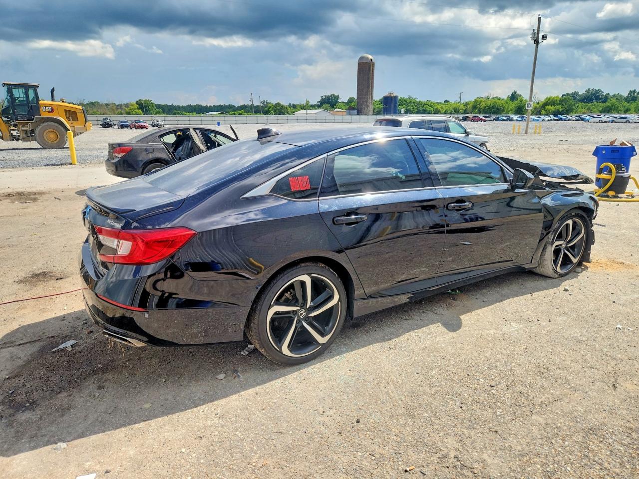 2022 Honda Accord Sport Black vin: 1HGCV1F37NA109662