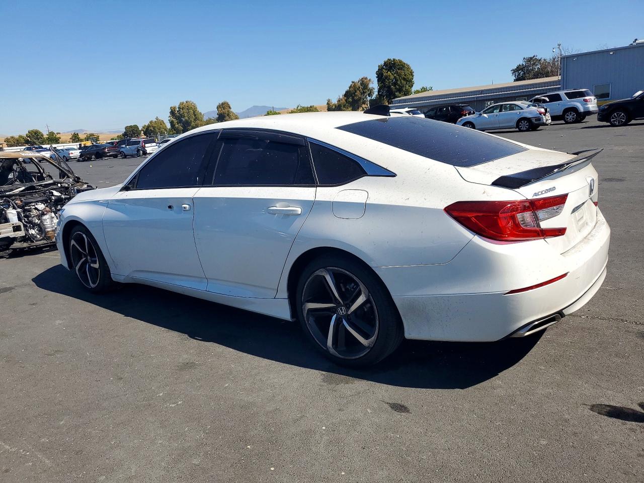 2022 Honda Accord Sport Белый vin: 1HGCV1F37NA111007
