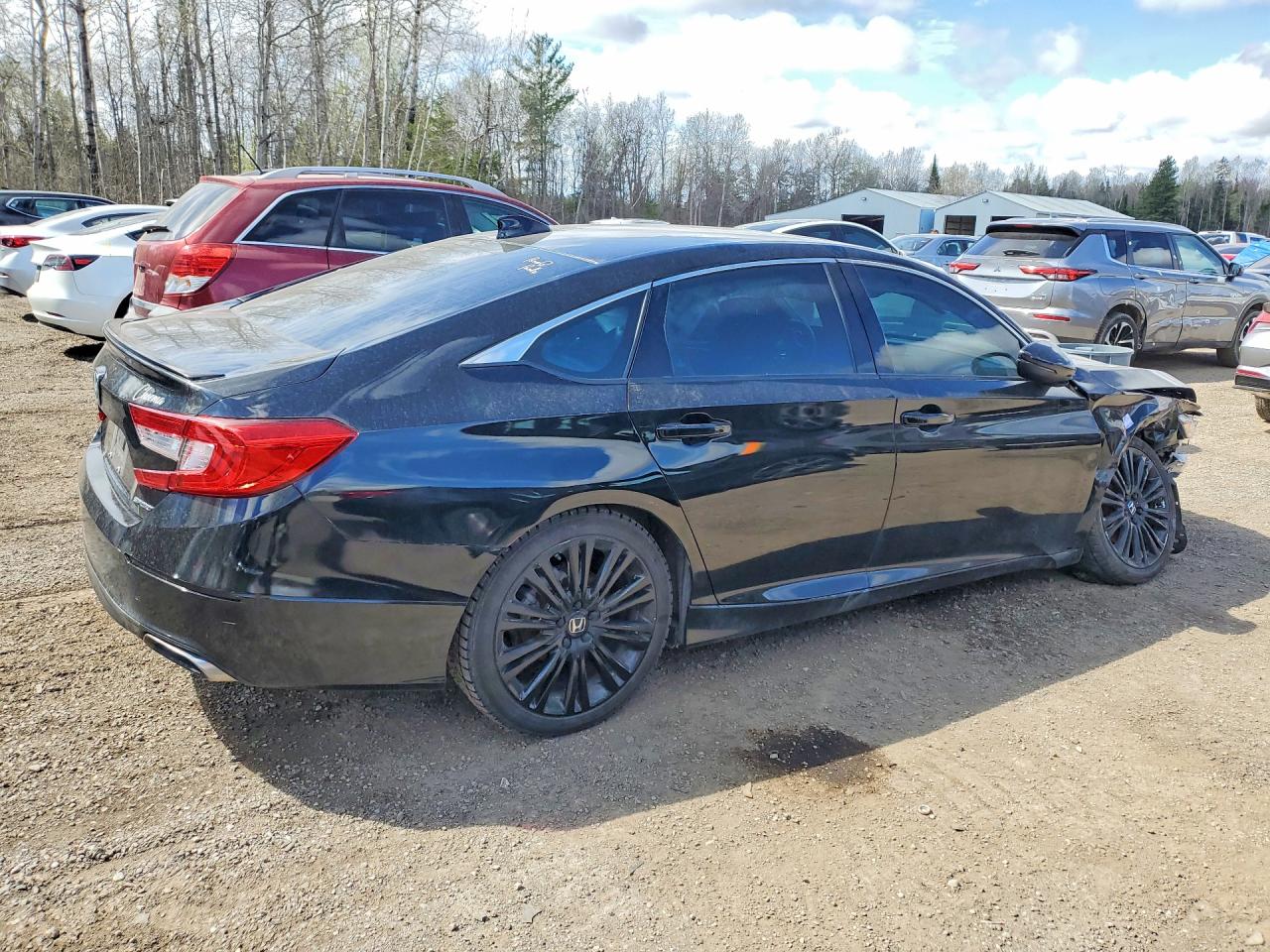 2022 Honda Accord Sport Black vin: 1HGCV1F37NA801971