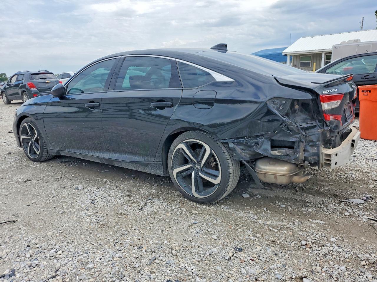 2018 Honda Accord Sport Black vin: 1HGCV1F38JA020497