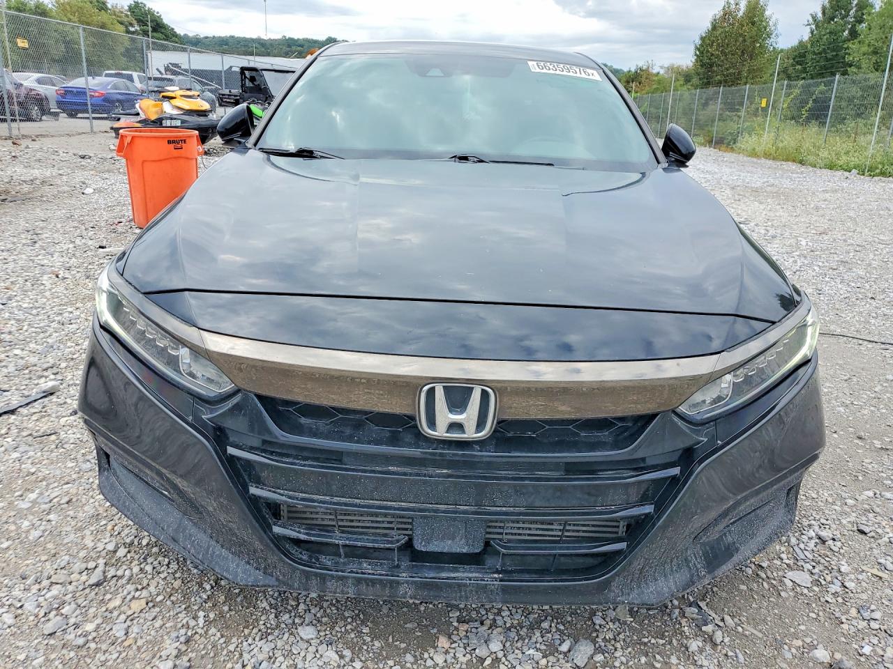 2018 Honda Accord Sport Black vin: 1HGCV1F38JA020497
