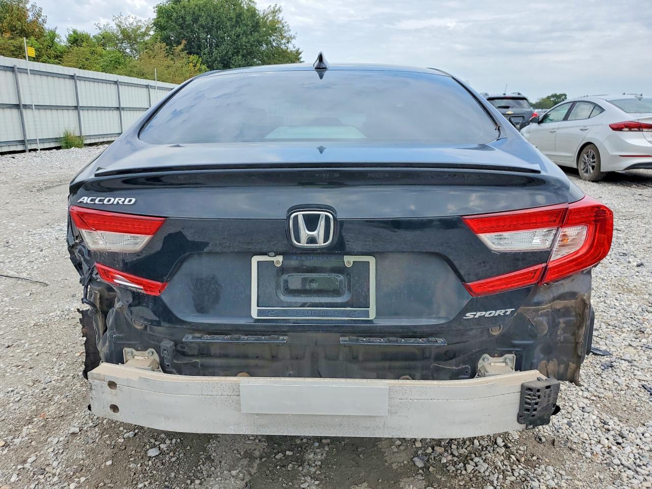 2018 Honda Accord Sport Black vin: 1HGCV1F38JA020497