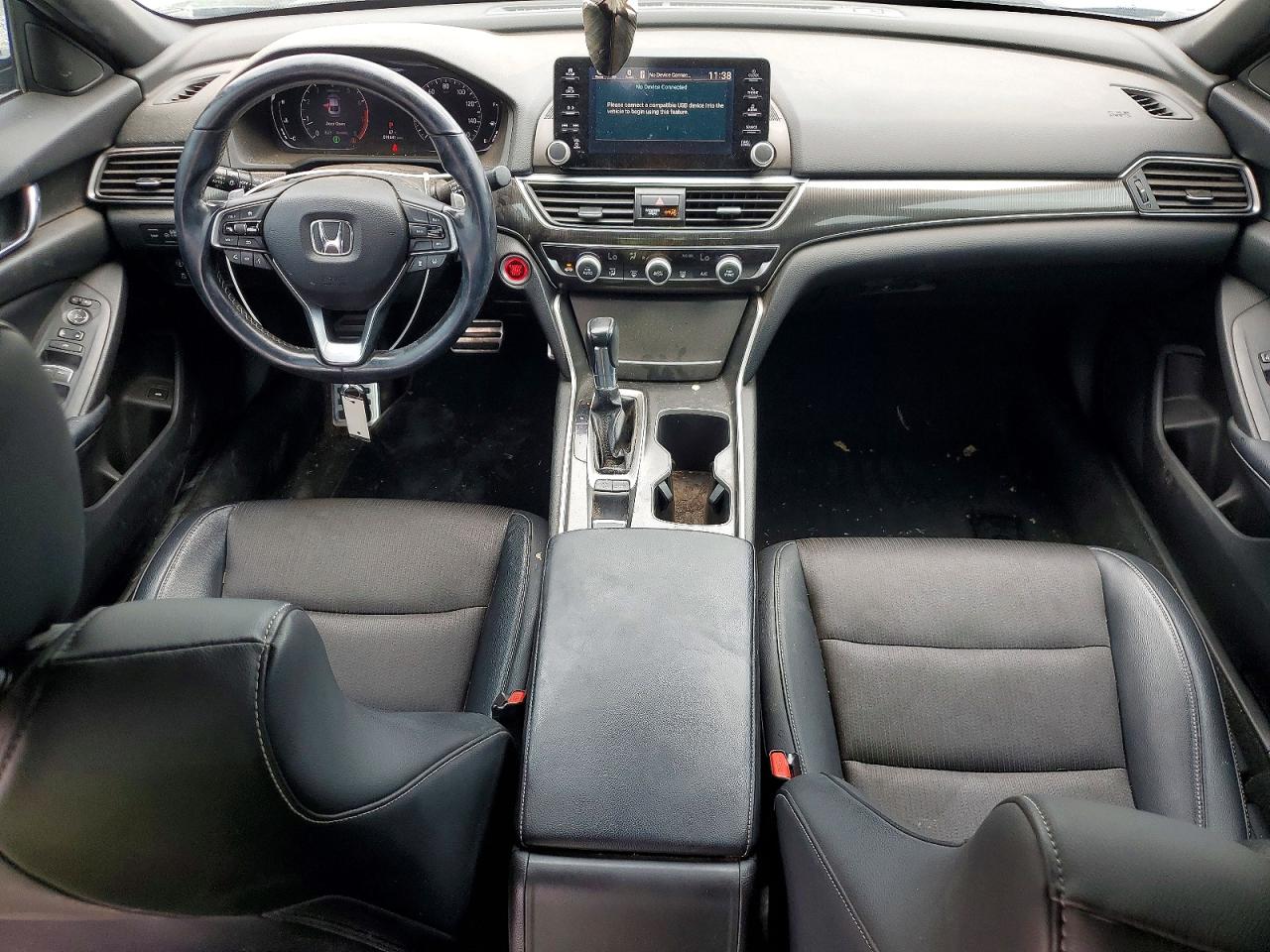 2018 Honda Accord Sport Black vin: 1HGCV1F38JA020497