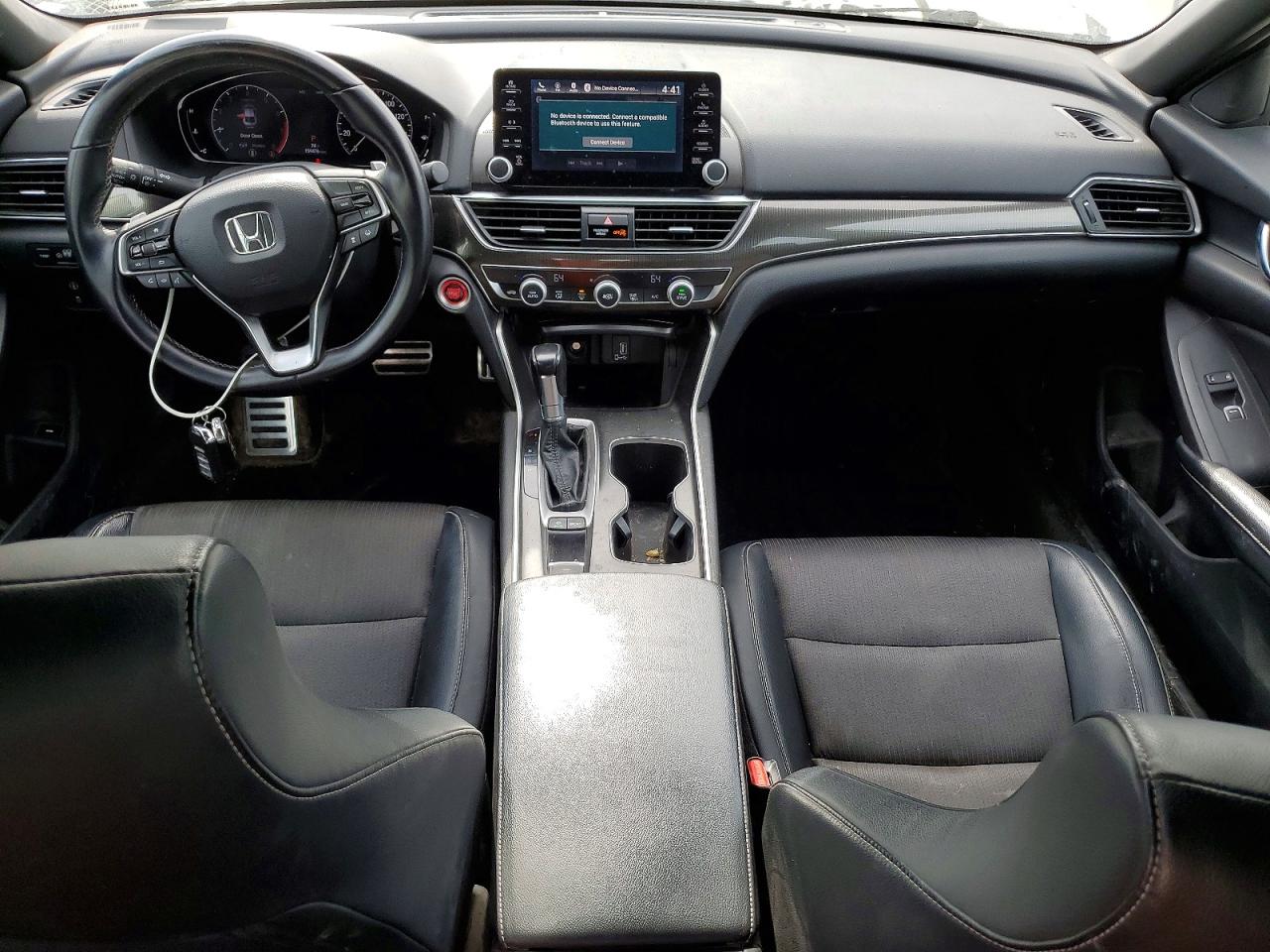 2018 Honda Accord Sport White vin: 1HGCV1F38JA061700