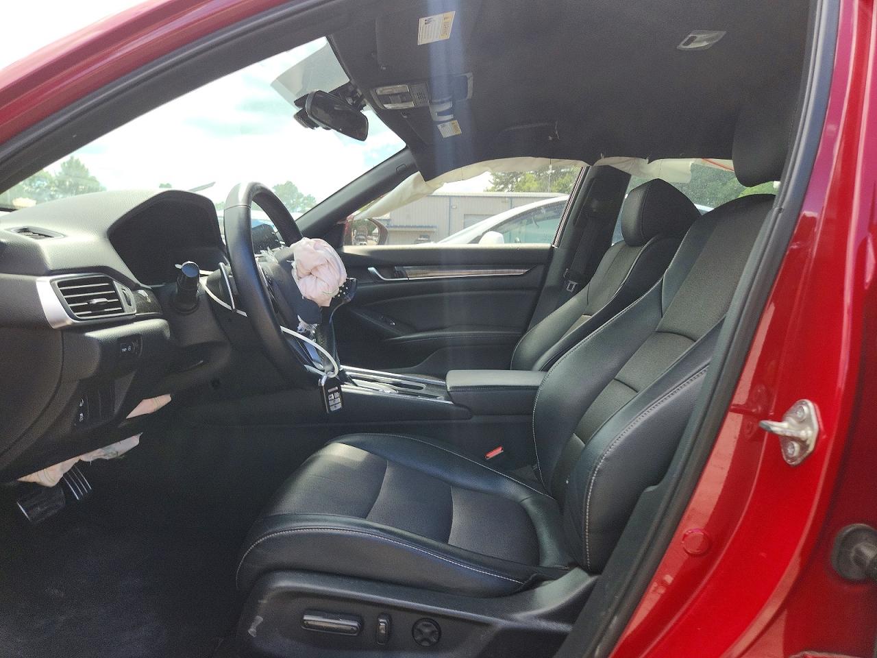 2018 Honda Accord Sport Красный vin: 1HGCV1F38JA091280