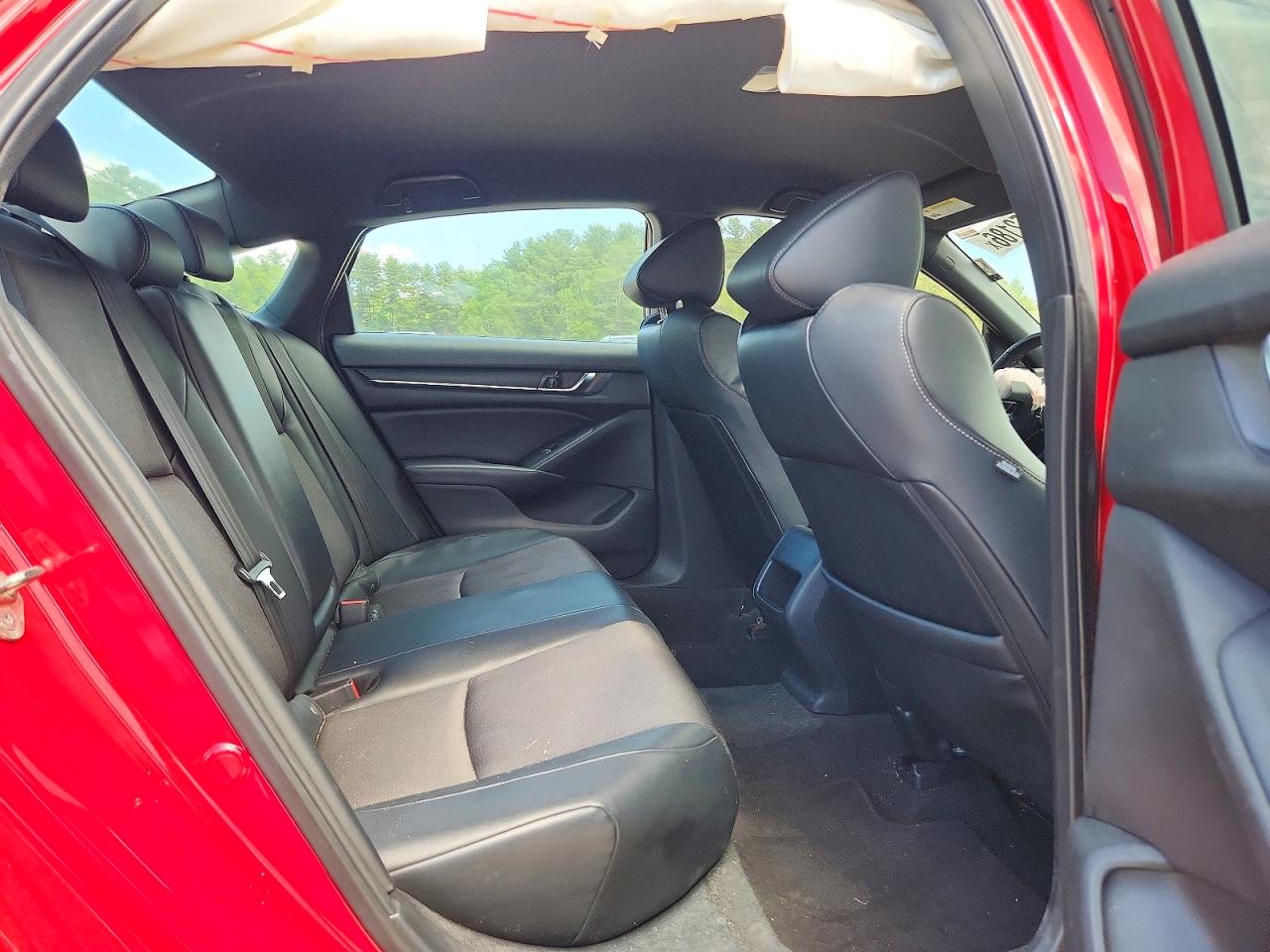 2018 Honda Accord Sport Красный vin: 1HGCV1F38JA091280