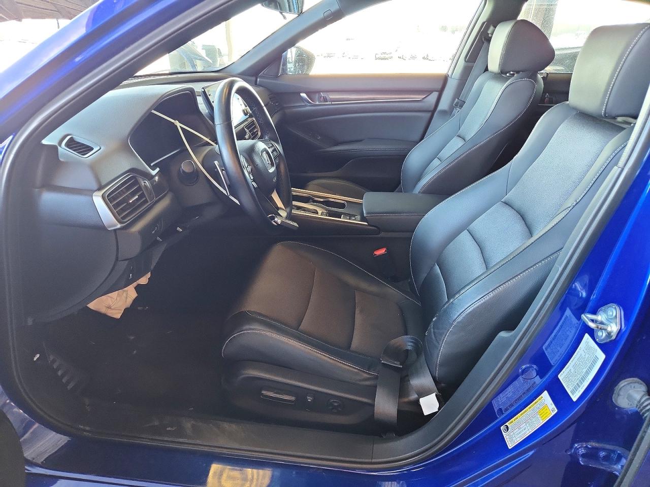 2018 Honda Accord Sport Blue vin: 1HGCV1F38JA152191
