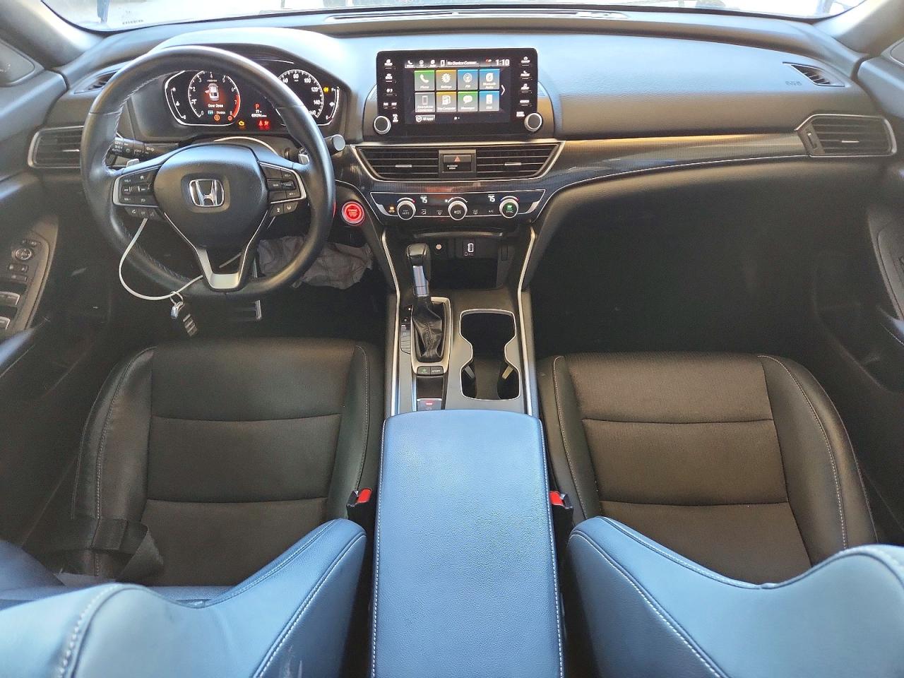 2018 Honda Accord Sport Blue vin: 1HGCV1F38JA152191