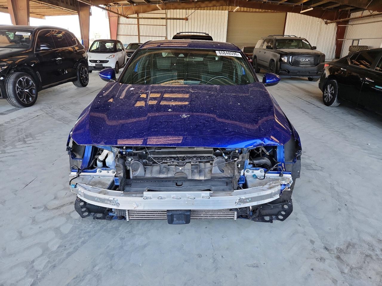 2018 Honda Accord Sport Blue vin: 1HGCV1F38JA152191