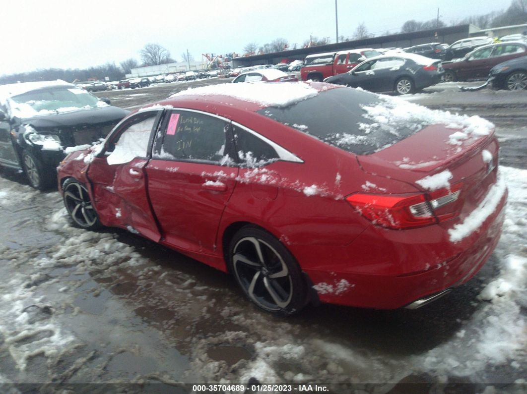 Price & History 2018 Honda Accord Sedan Sport 1.5t 1.5l I-4 Dohc