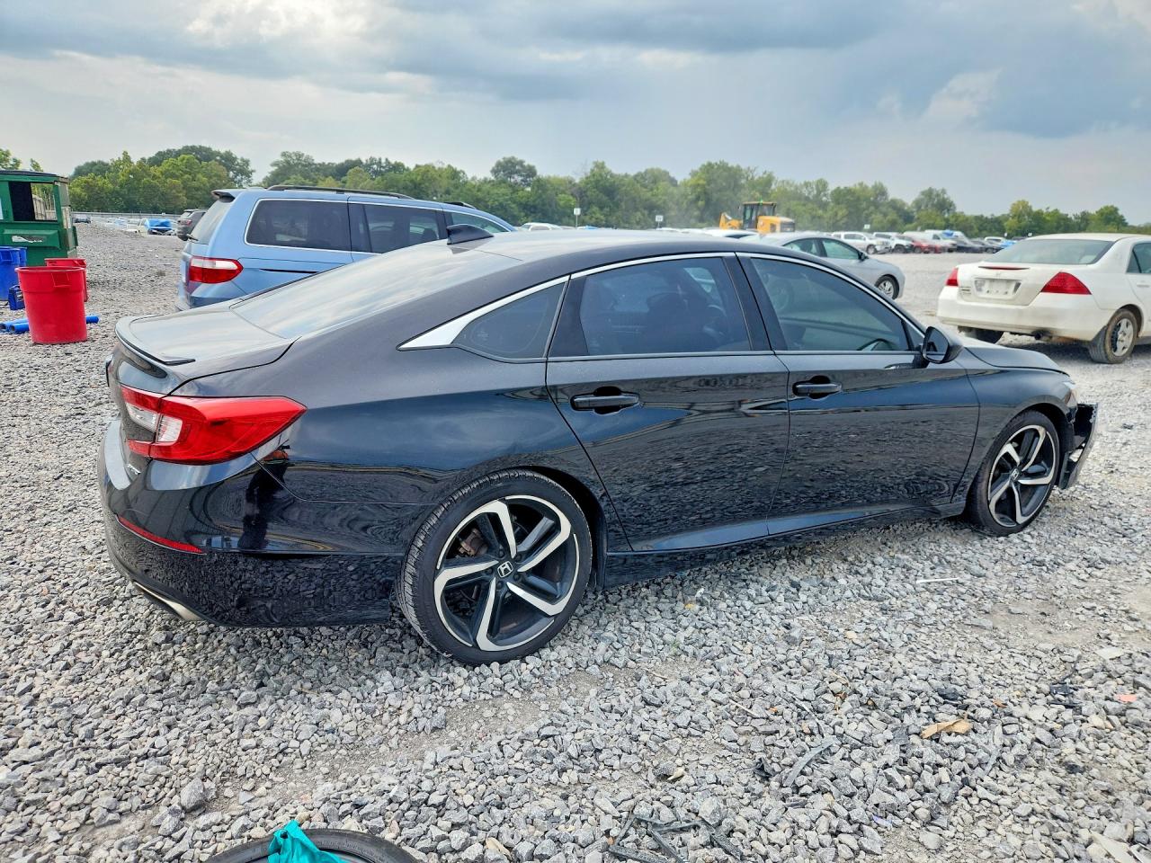 2018 Honda Accord Sport Black vin: 1HGCV1F38JA265476