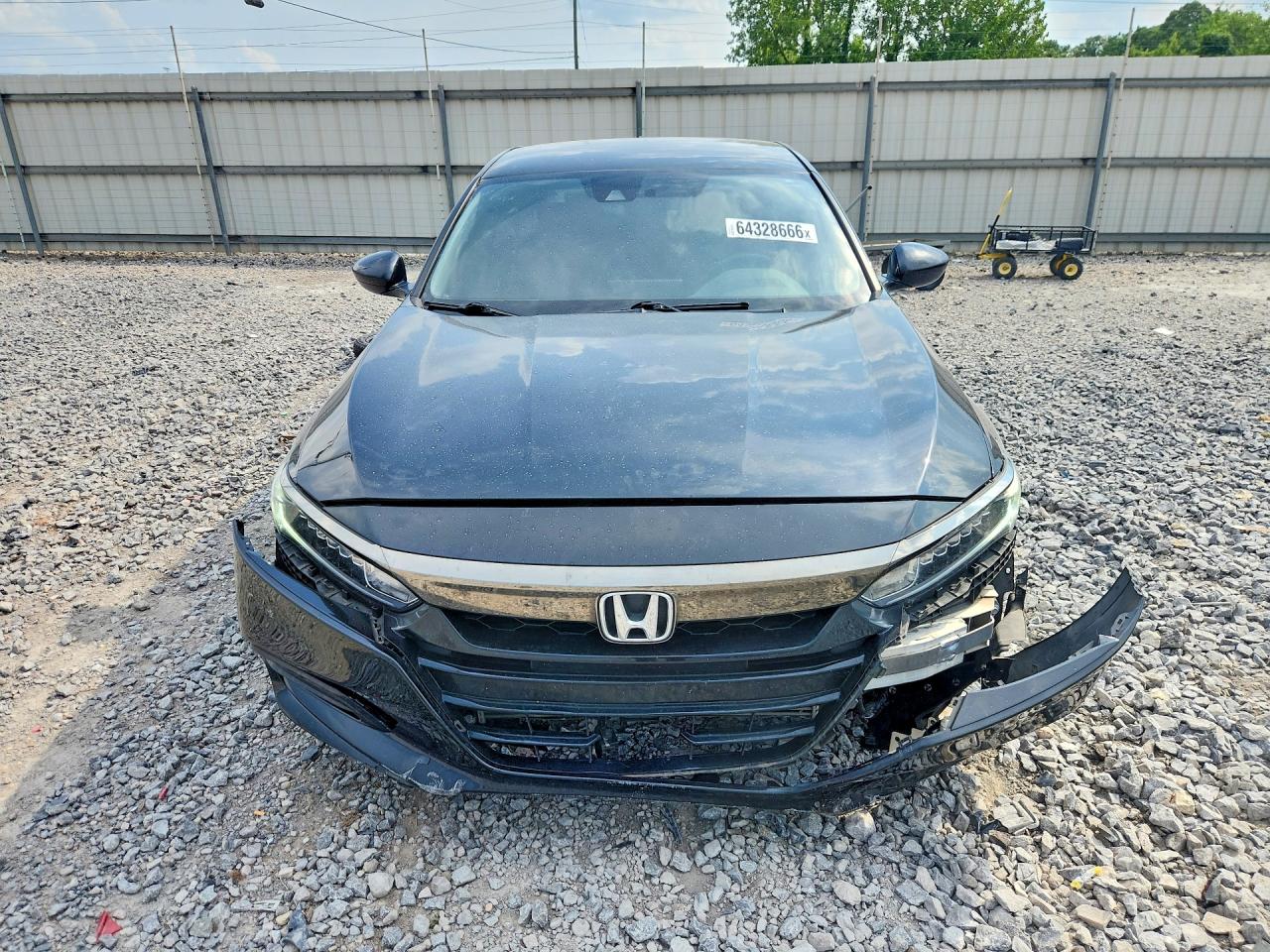 2018 Honda Accord Sport Black vin: 1HGCV1F38JA265476