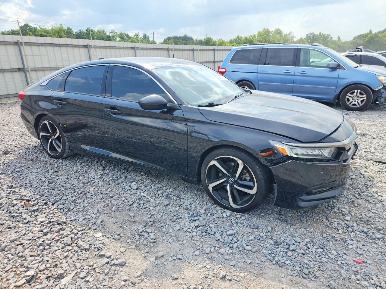2018 Honda Accord Sport Black vin: 1HGCV1F38JA265476