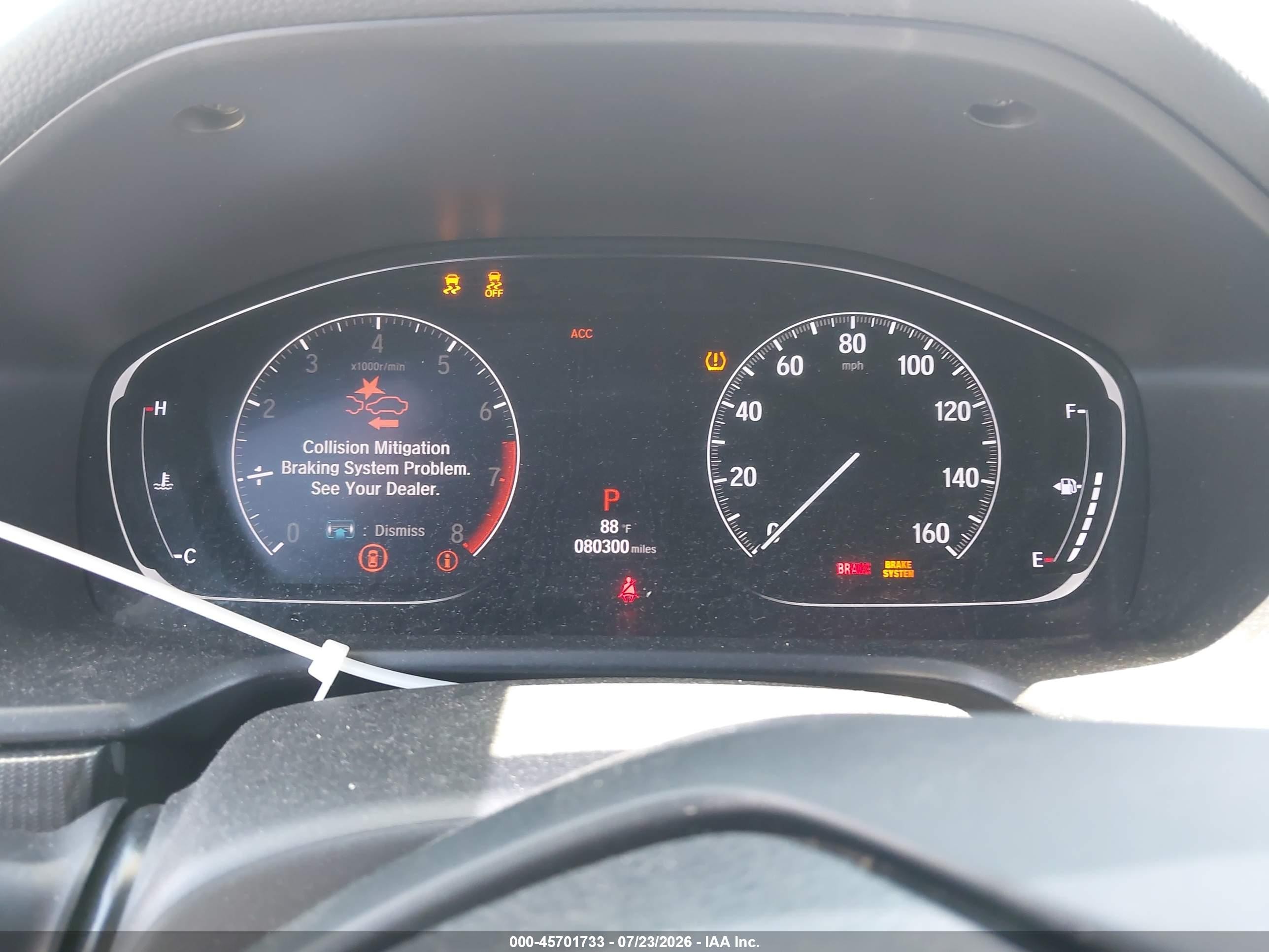 2019 Honda Accord Sport White vin: 1HGCV1F38KA035552