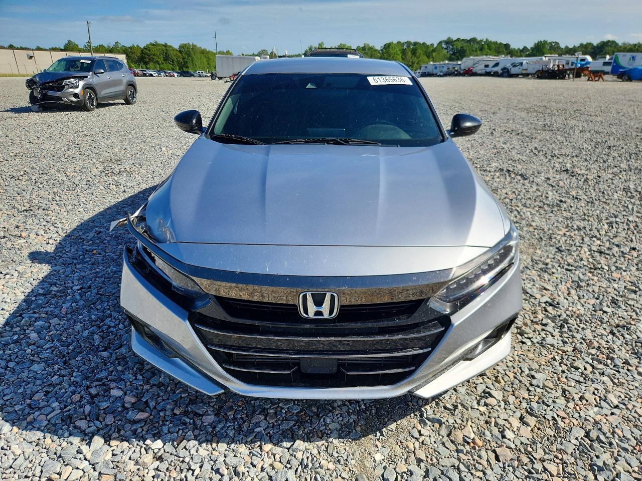 2019 Honda Accord Sport Silver vin: 1HGCV1F38KA170112