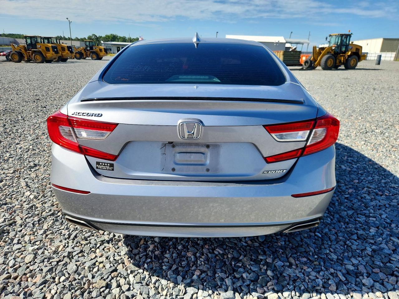 2019 Honda Accord Sport Silver vin: 1HGCV1F38KA170112