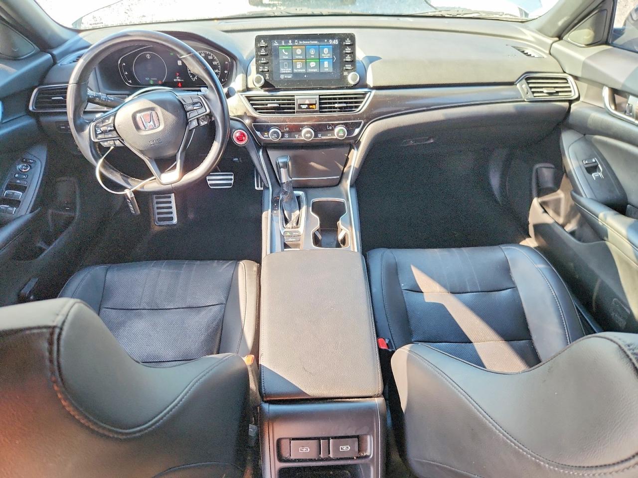 2019 Honda Accord Sport Silver vin: 1HGCV1F38KA170112