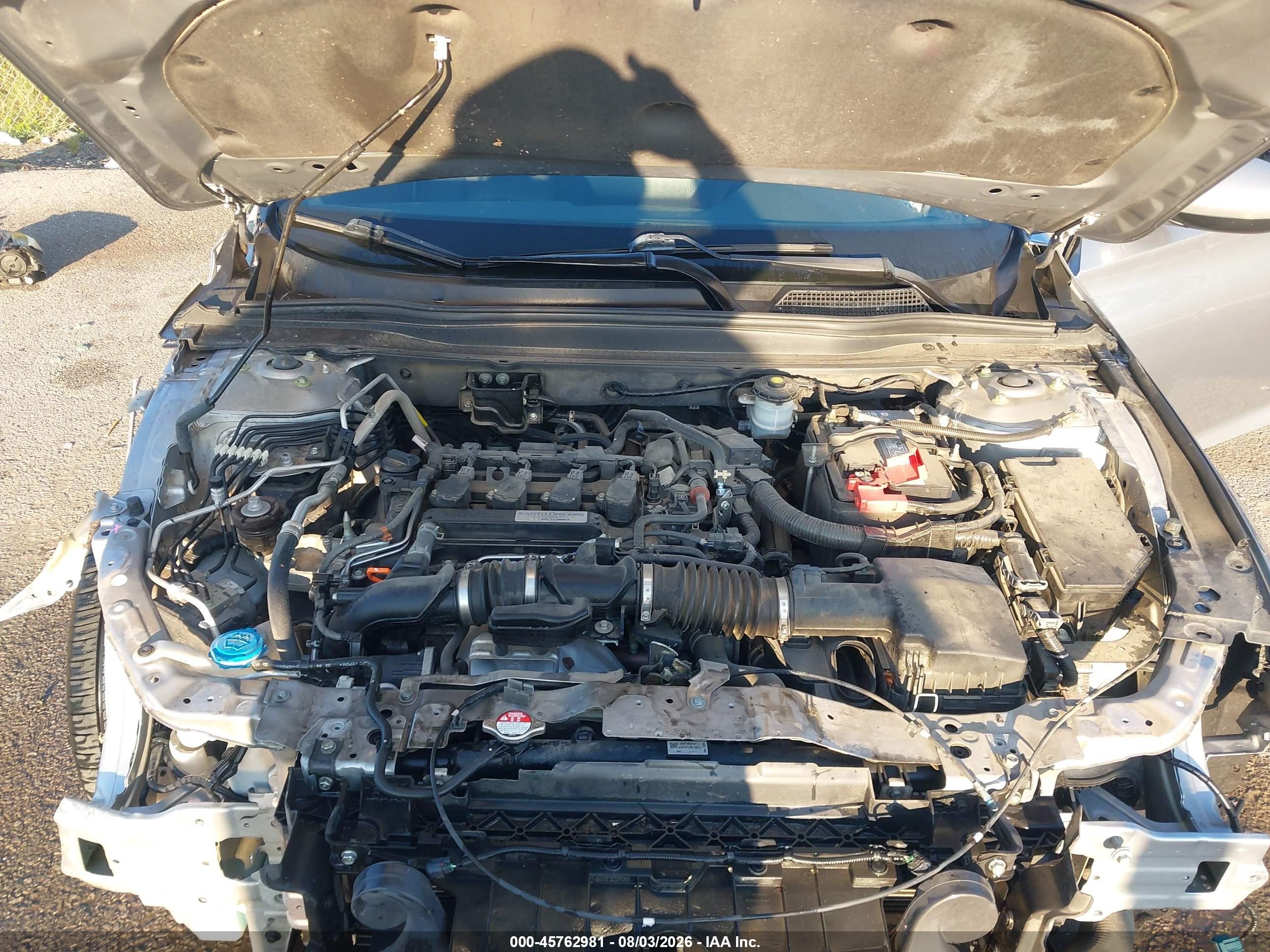 2020 Honda Accord Sport Silver vin: 1HGCV1F38LA006814