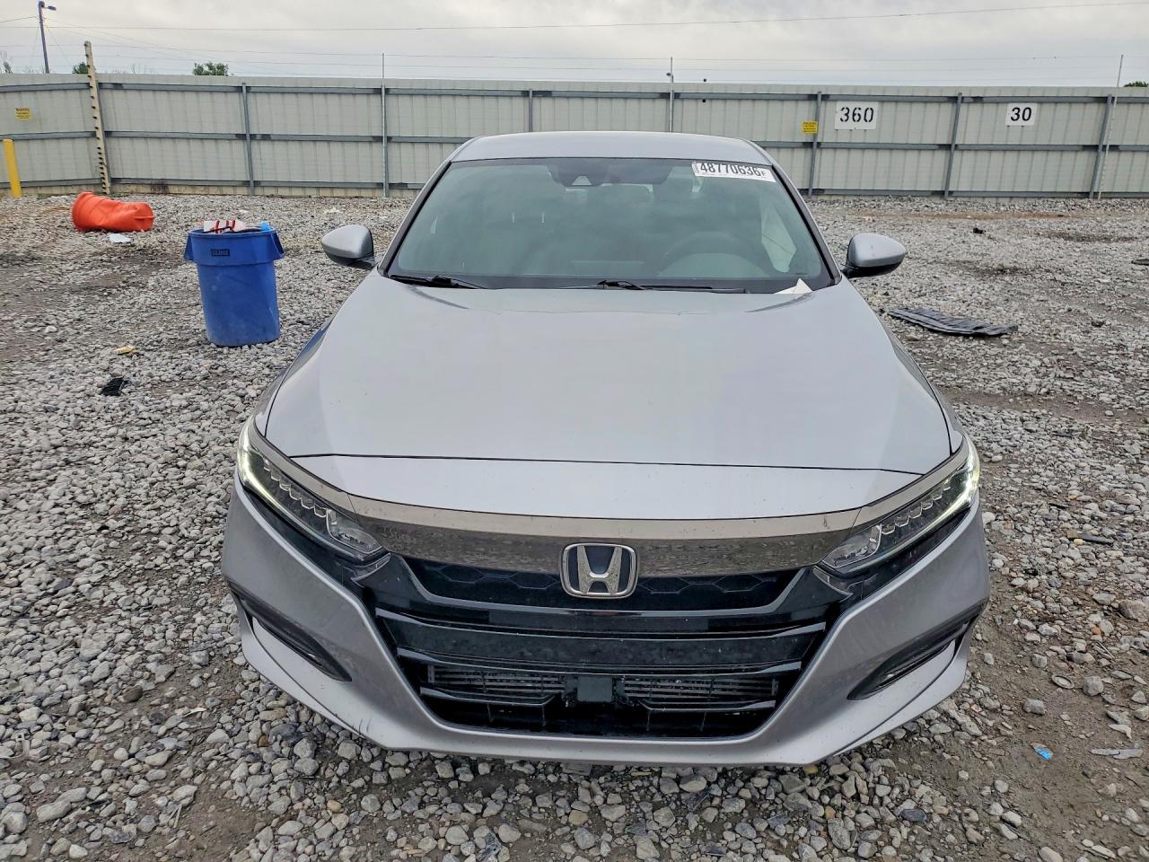 2020 Honda Accord Sport Silver vin: 1HGCV1F38LA030384