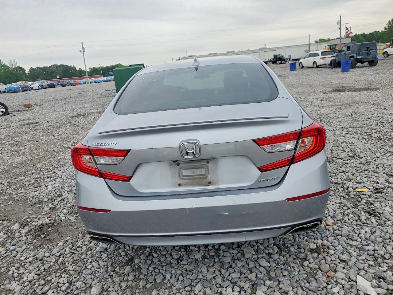 2020 Honda Accord Sport Silver vin: 1HGCV1F38LA030384