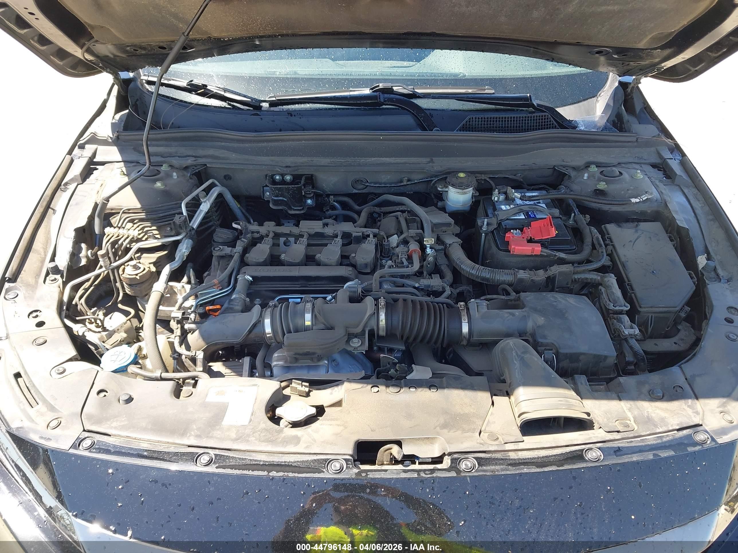 2022 Honda Accord Sport Черный vin: 1HGCV1F38NA001616
