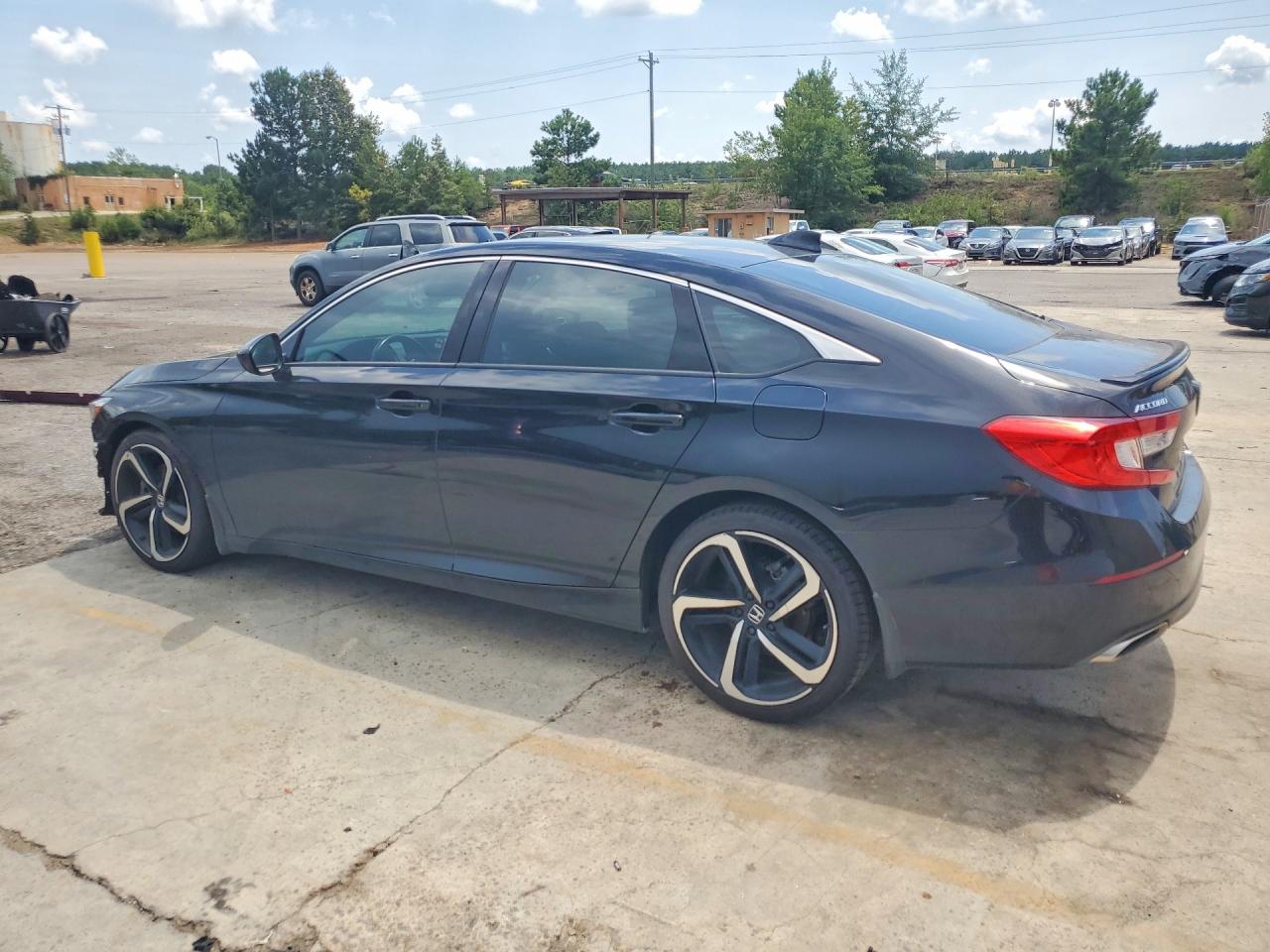 2018 Honda Accord Sport Black vin: 1HGCV1F39JA034652