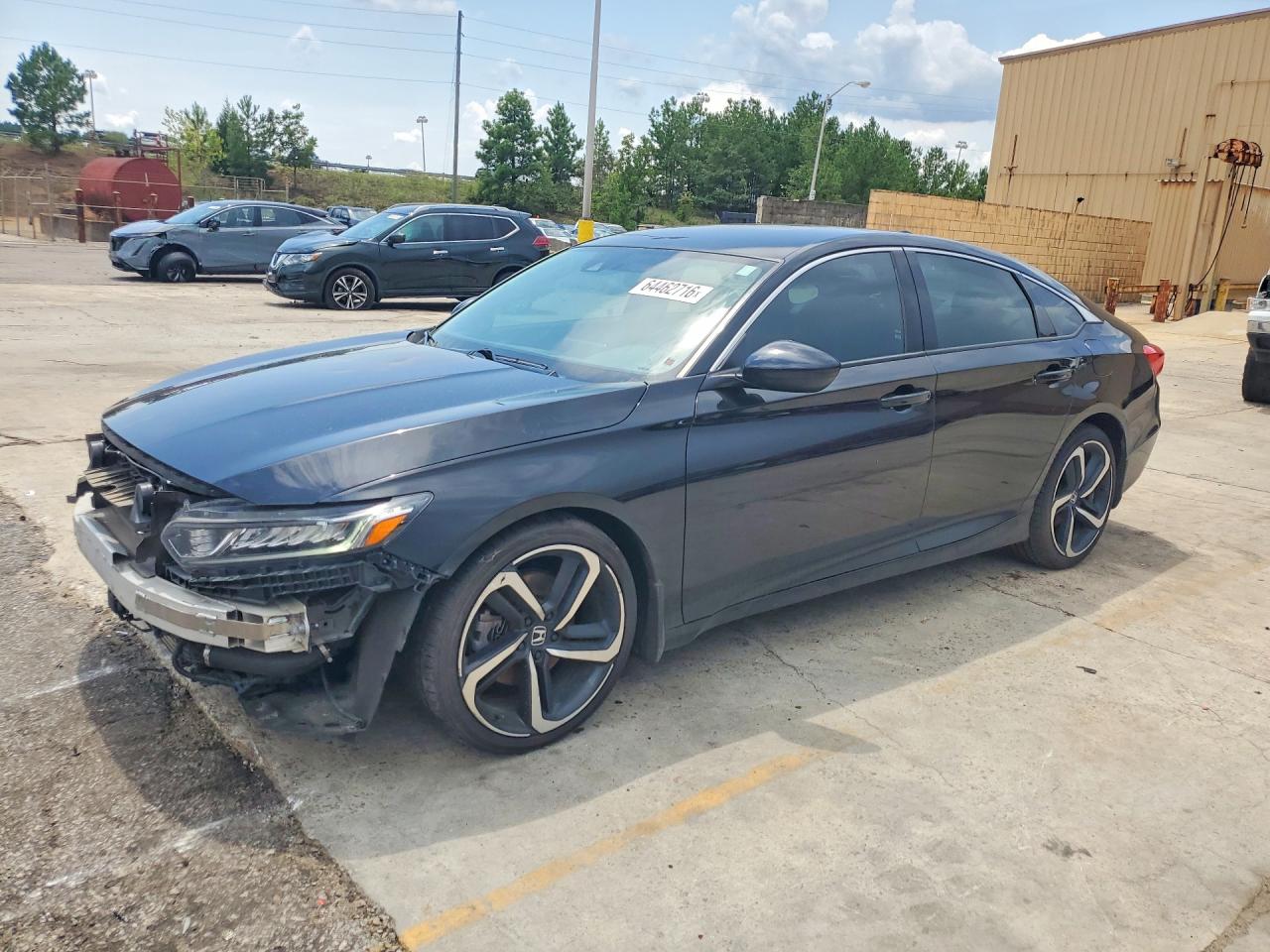2018 Honda Accord Sport Black vin: 1HGCV1F39JA034652