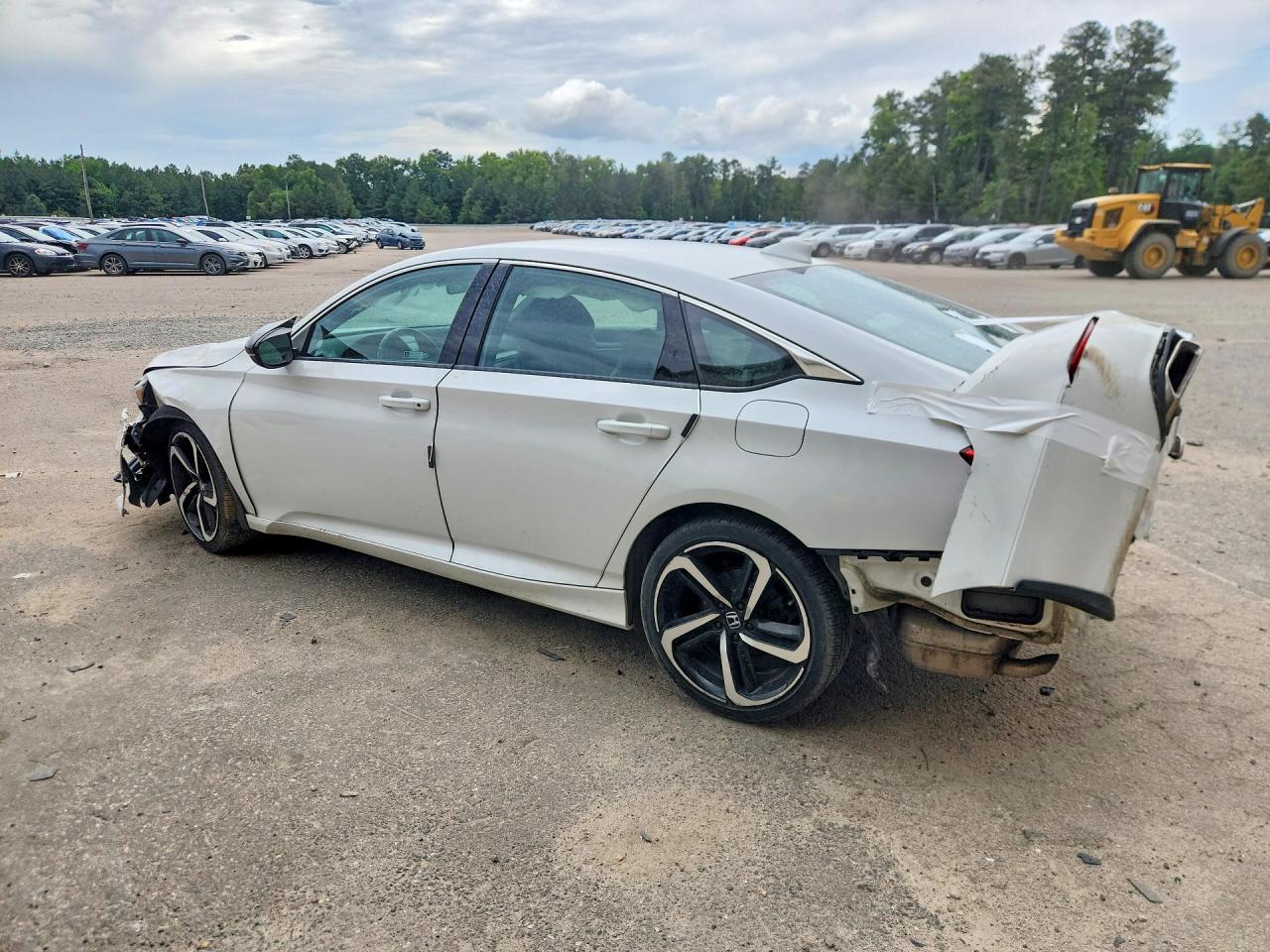 2020 Honda Accord Sport White vin: 1HGCV1F39LA004201