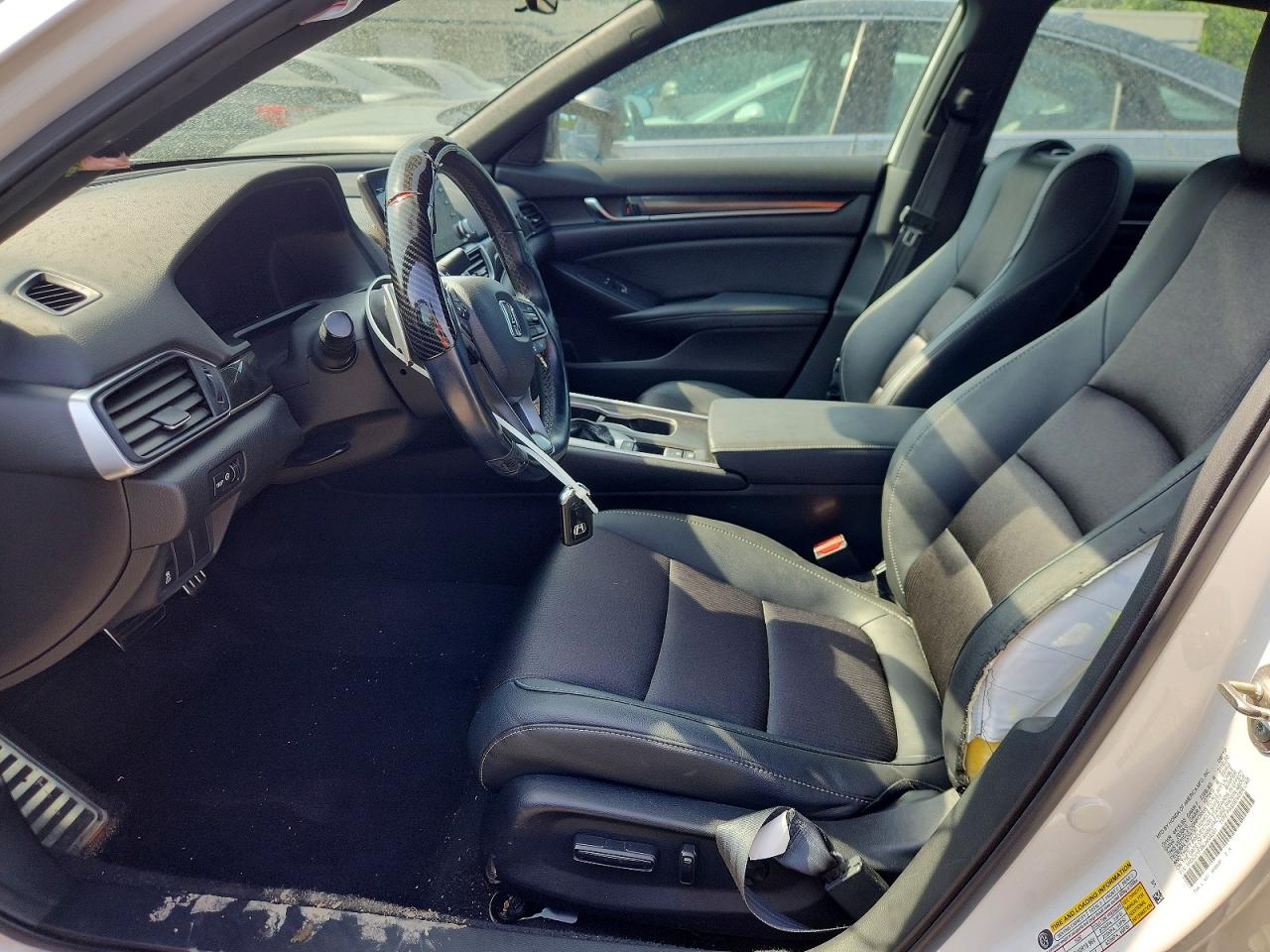 2020 Honda Accord Sport White vin: 1HGCV1F39LA004201