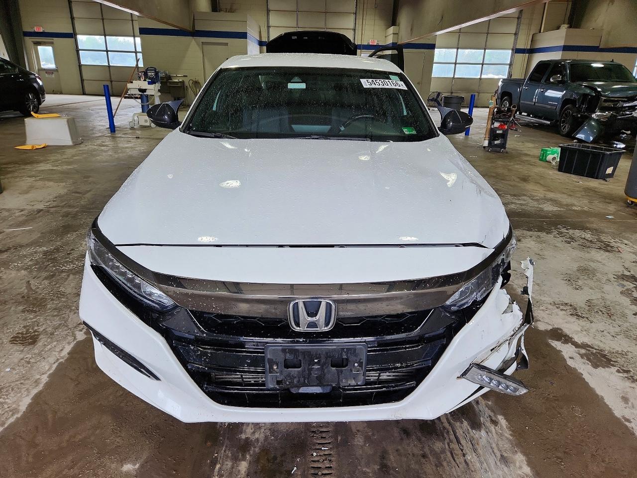 2020 Honda Accord Sport White vin: 1HGCV1F39LA004201