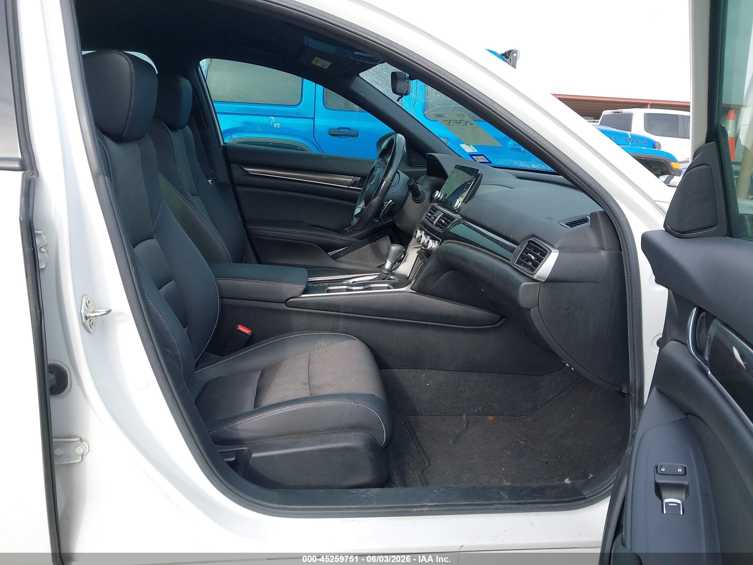 2020 Honda Accord Sport White vin: 1HGCV1F39LA154762