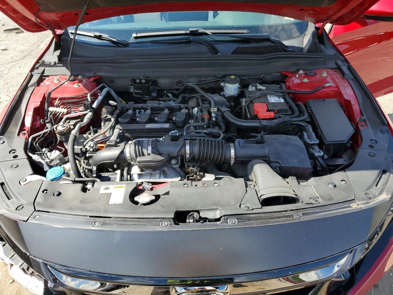 2018 Honda Accord Sport Red vin: 1HGCV1F3XJA031548