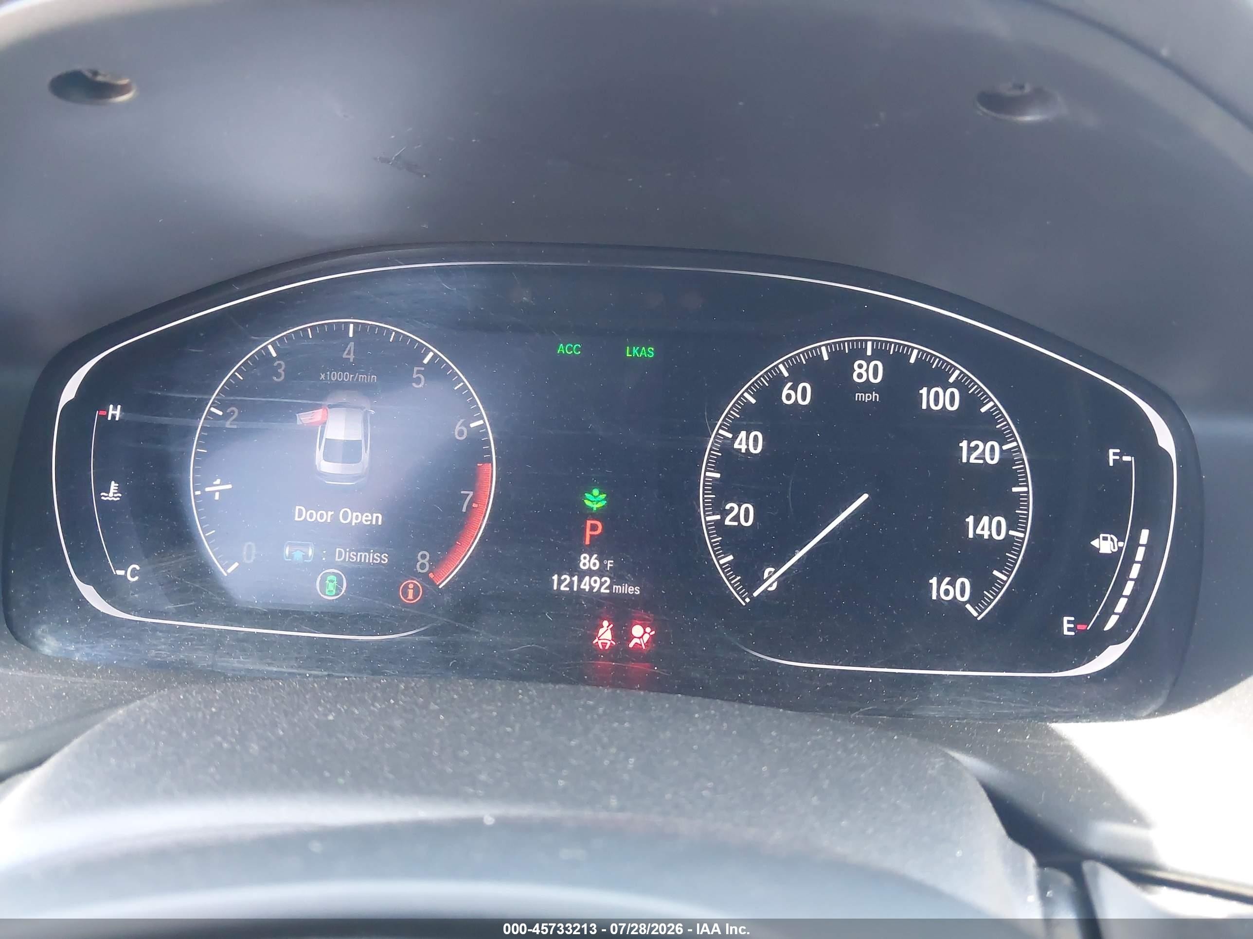2018 Honda Accord Sport Gray vin: 1HGCV1F3XJA262983