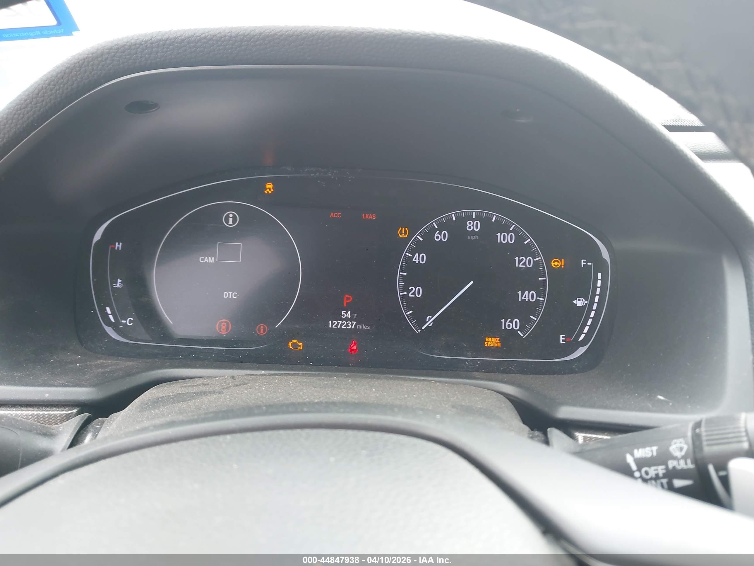2019 Honda Accord Sport Gray vin: 1HGCV1F3XKA043488