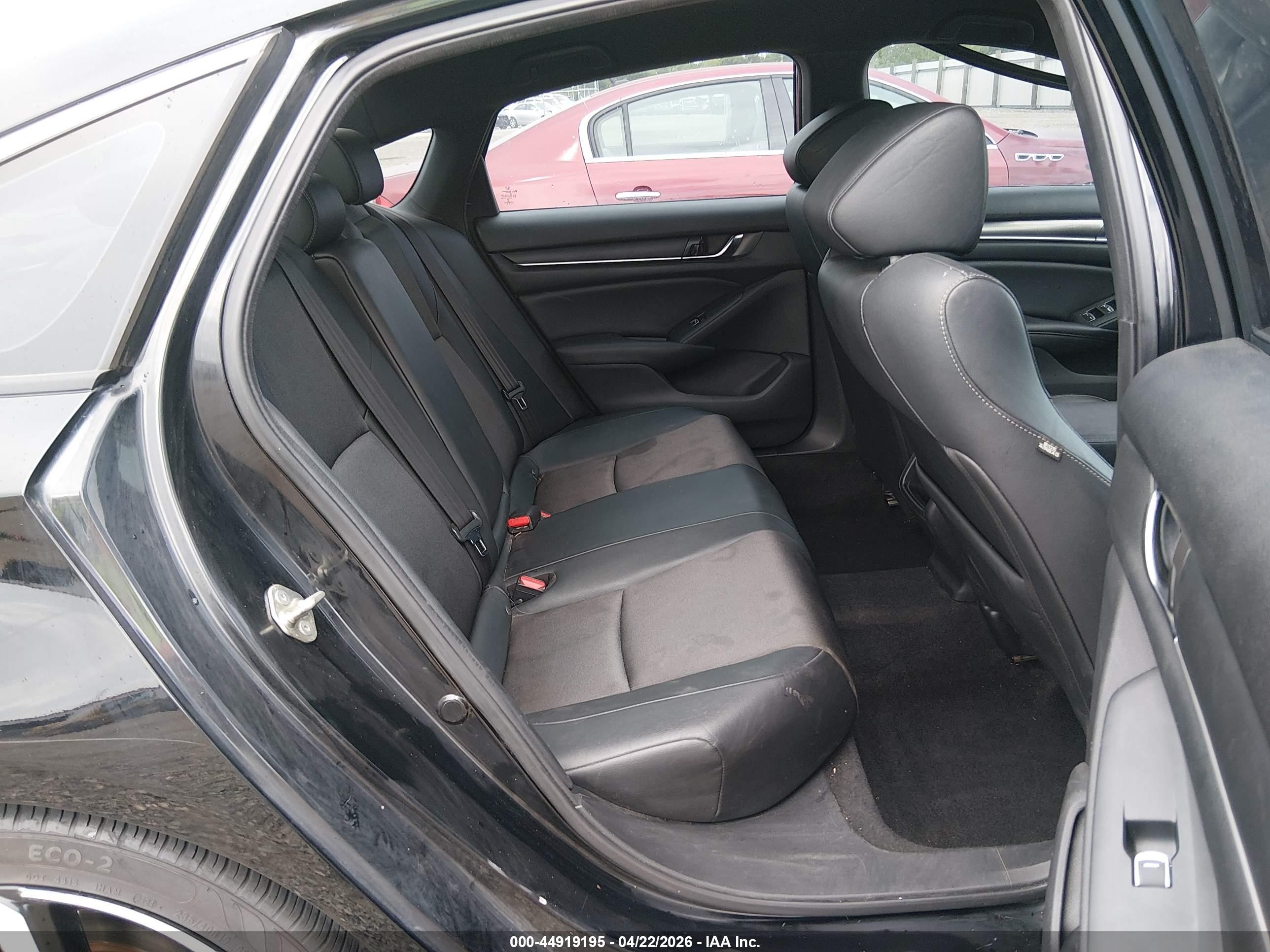 2019 Honda Accord Sport Black vin: 1HGCV1F3XKA078998
