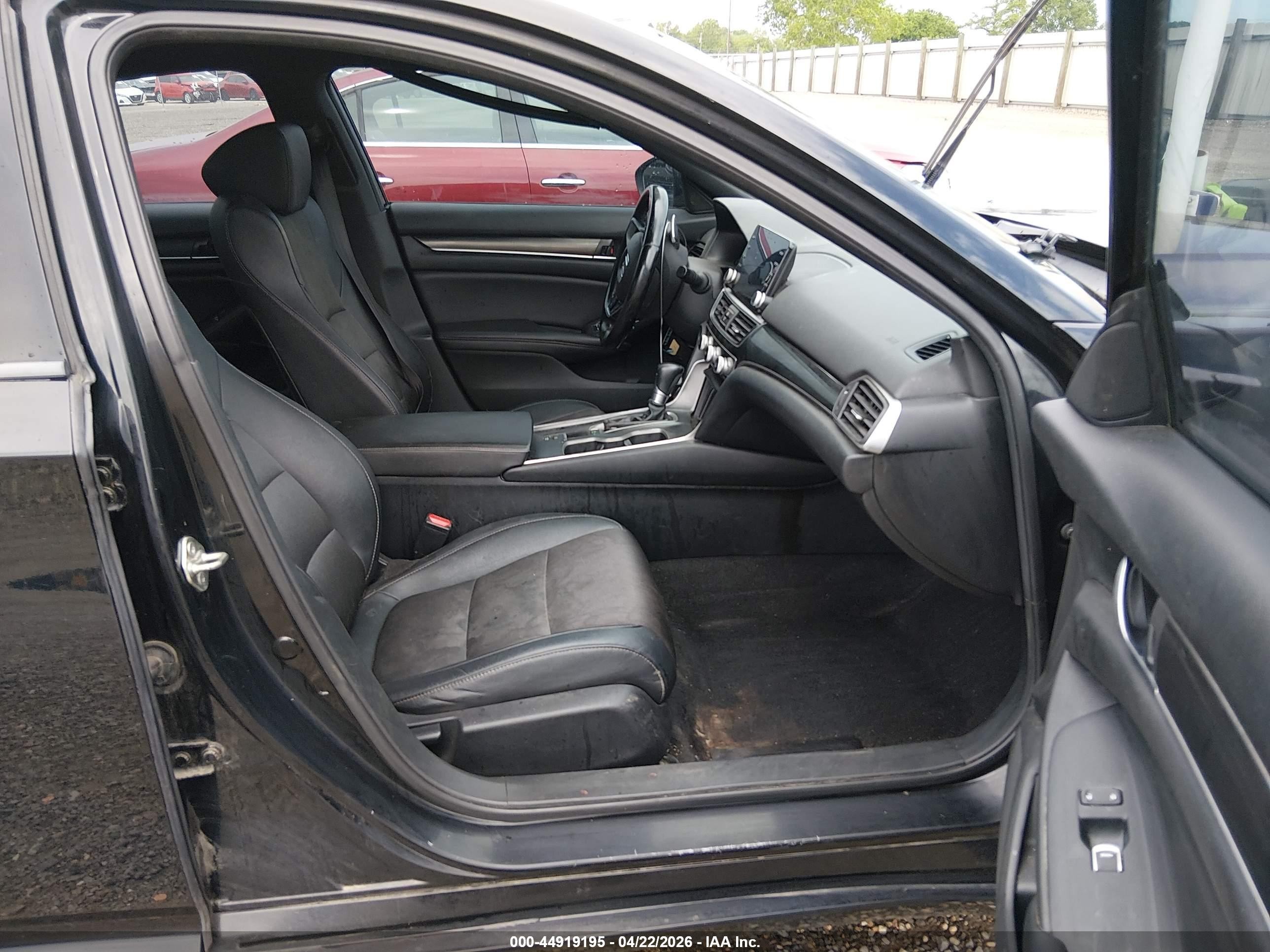 2019 Honda Accord Sport Black vin: 1HGCV1F3XKA078998