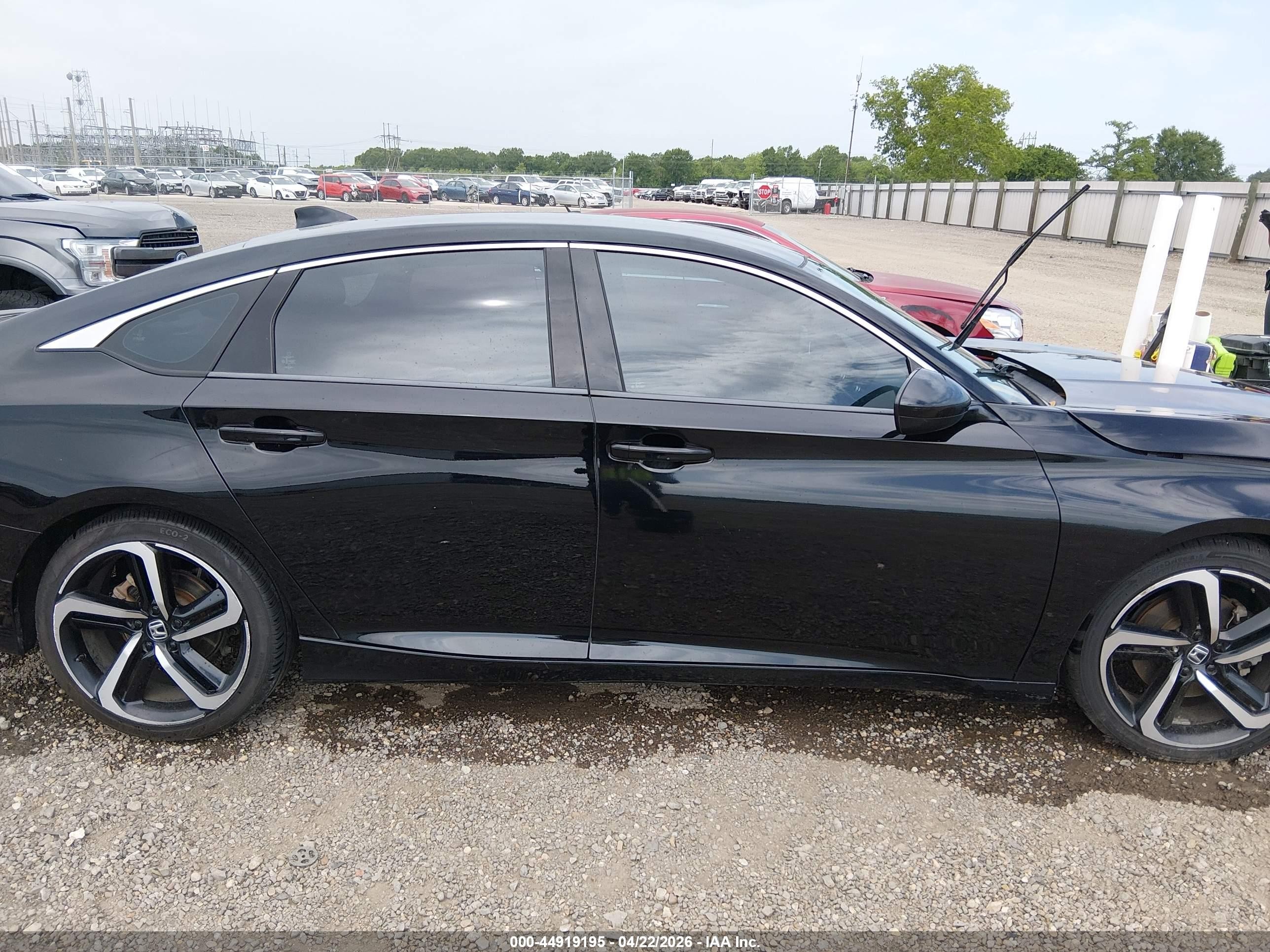 2019 Honda Accord Sport Black vin: 1HGCV1F3XKA078998