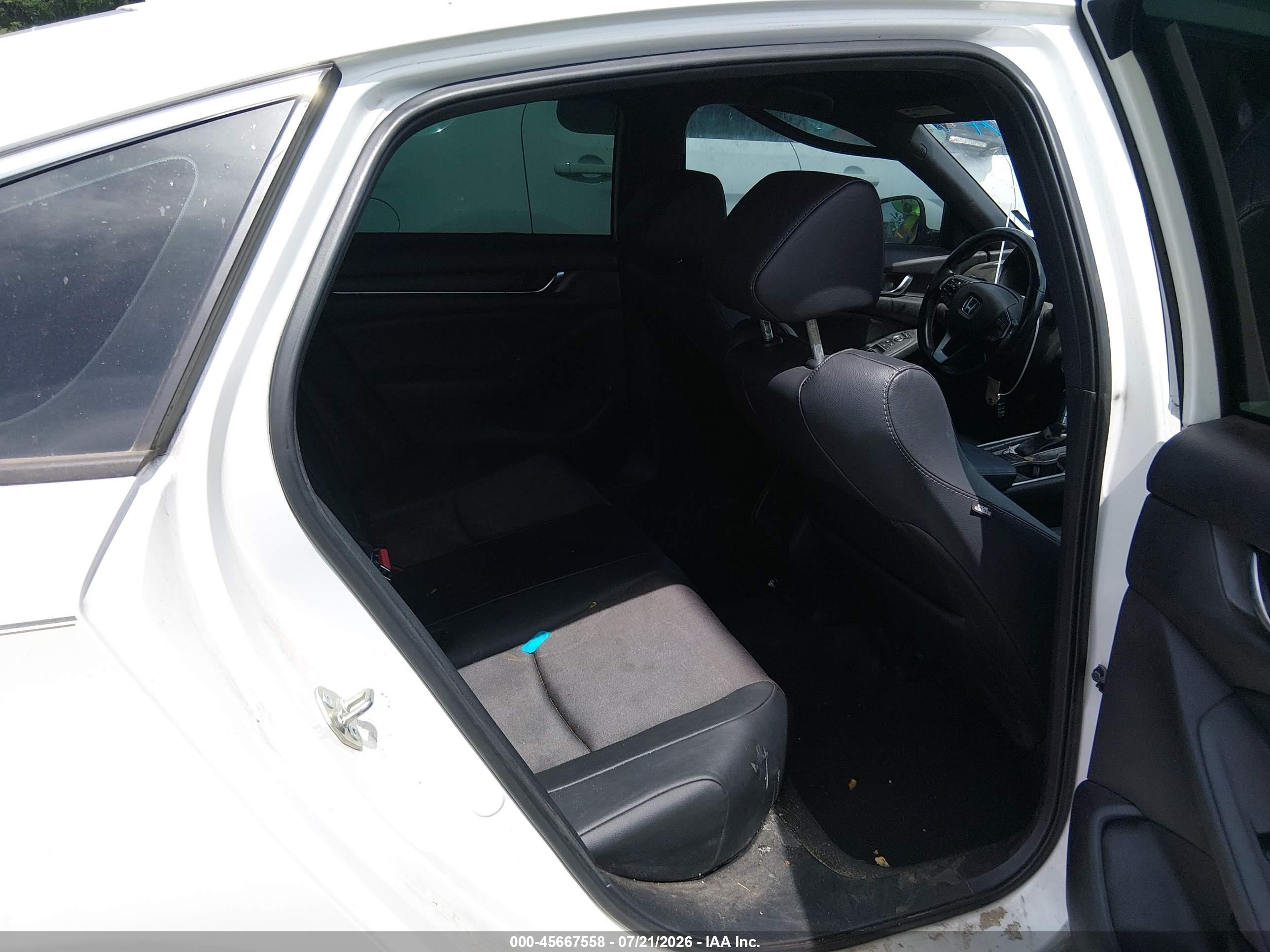 2020 Honda Accord Sport White vin: 1HGCV1F3XLA089307