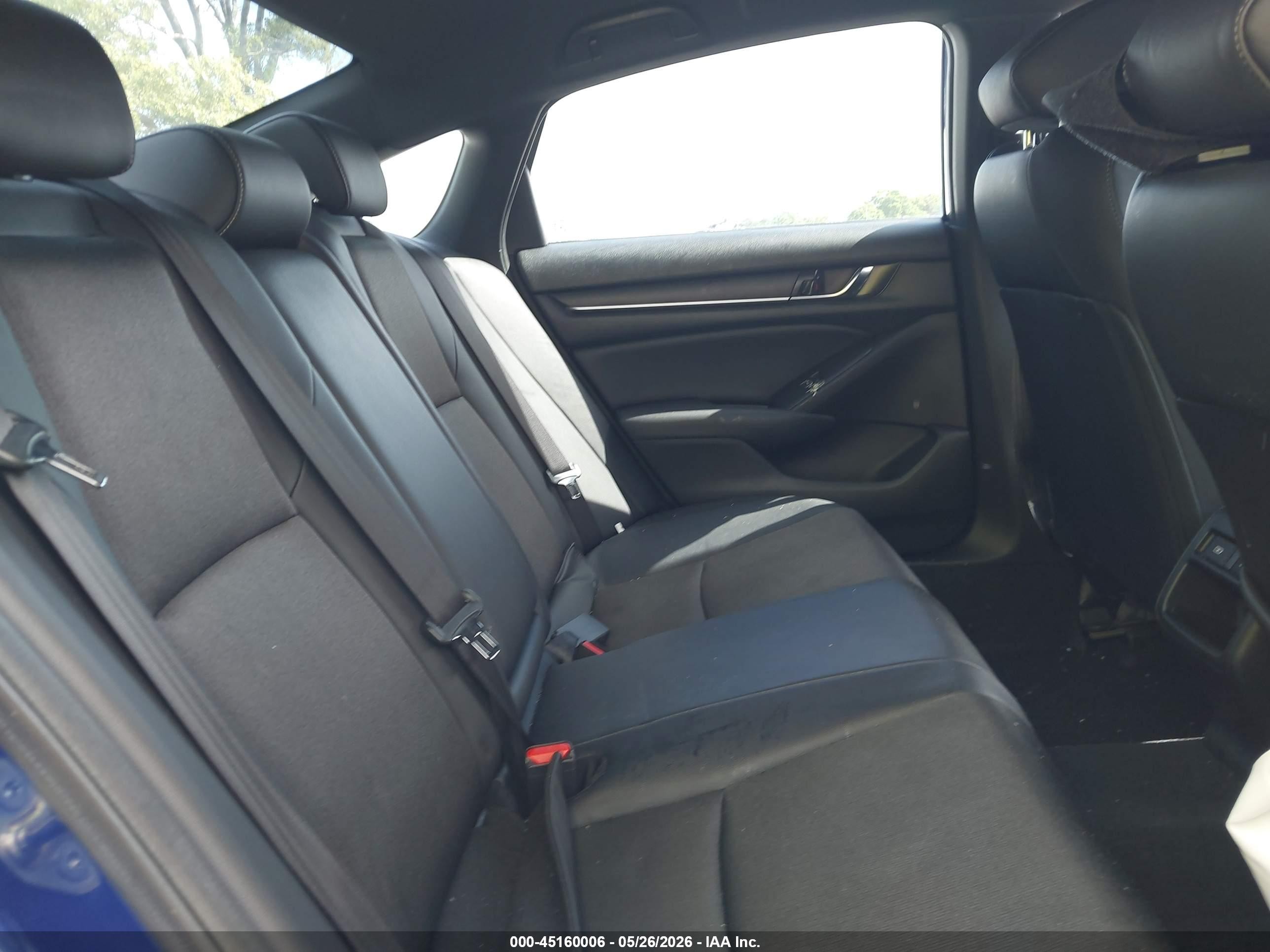 2021 Honda Accord Sport Синий vin: 1HGCV1F3XMA006749