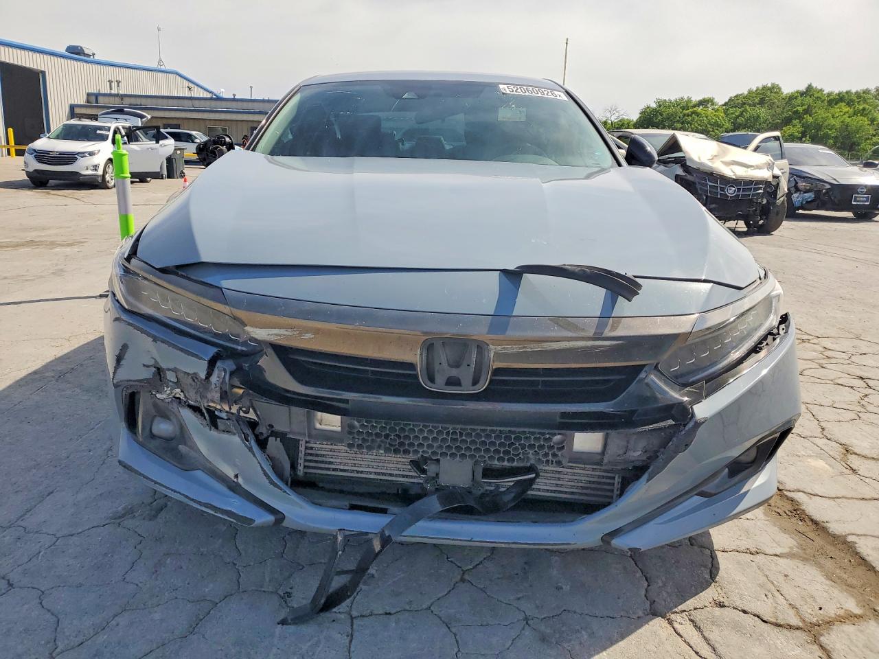 2022 Honda Accord Sport Blue vin: 1HGCV1F3XNA084403